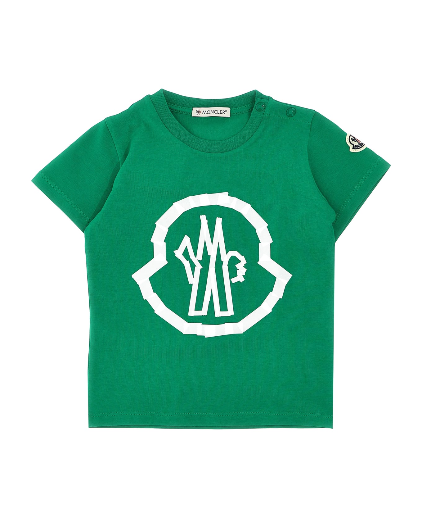 Moncler Logo T-shirt - Green