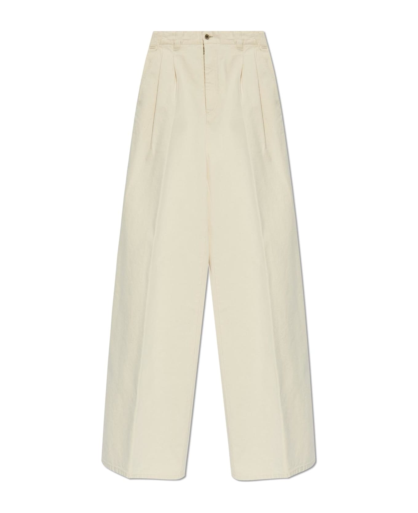 Maison Margiela Pants With Pockets - Beige