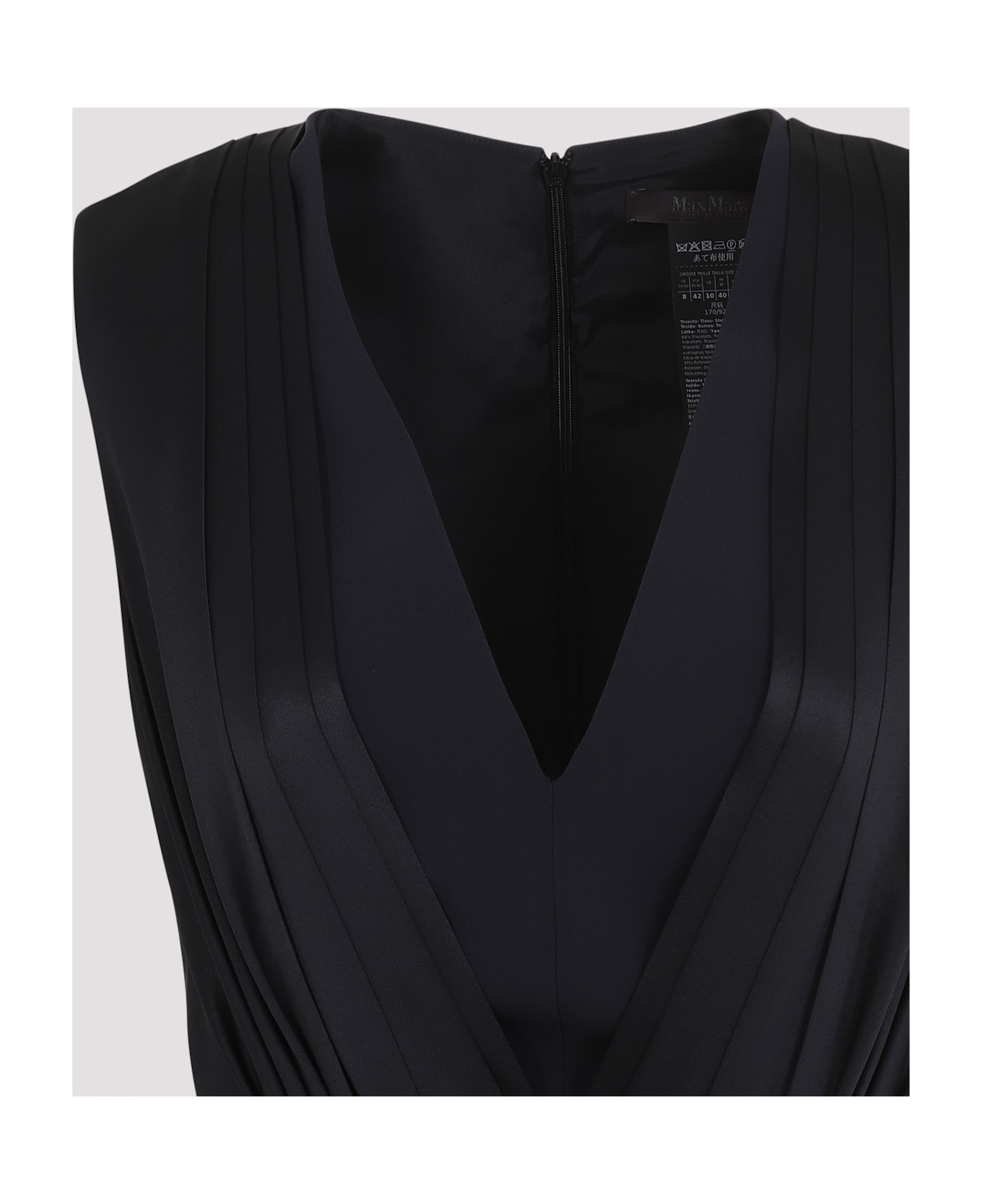 Max Mara Vittor Midi Dress - Blue