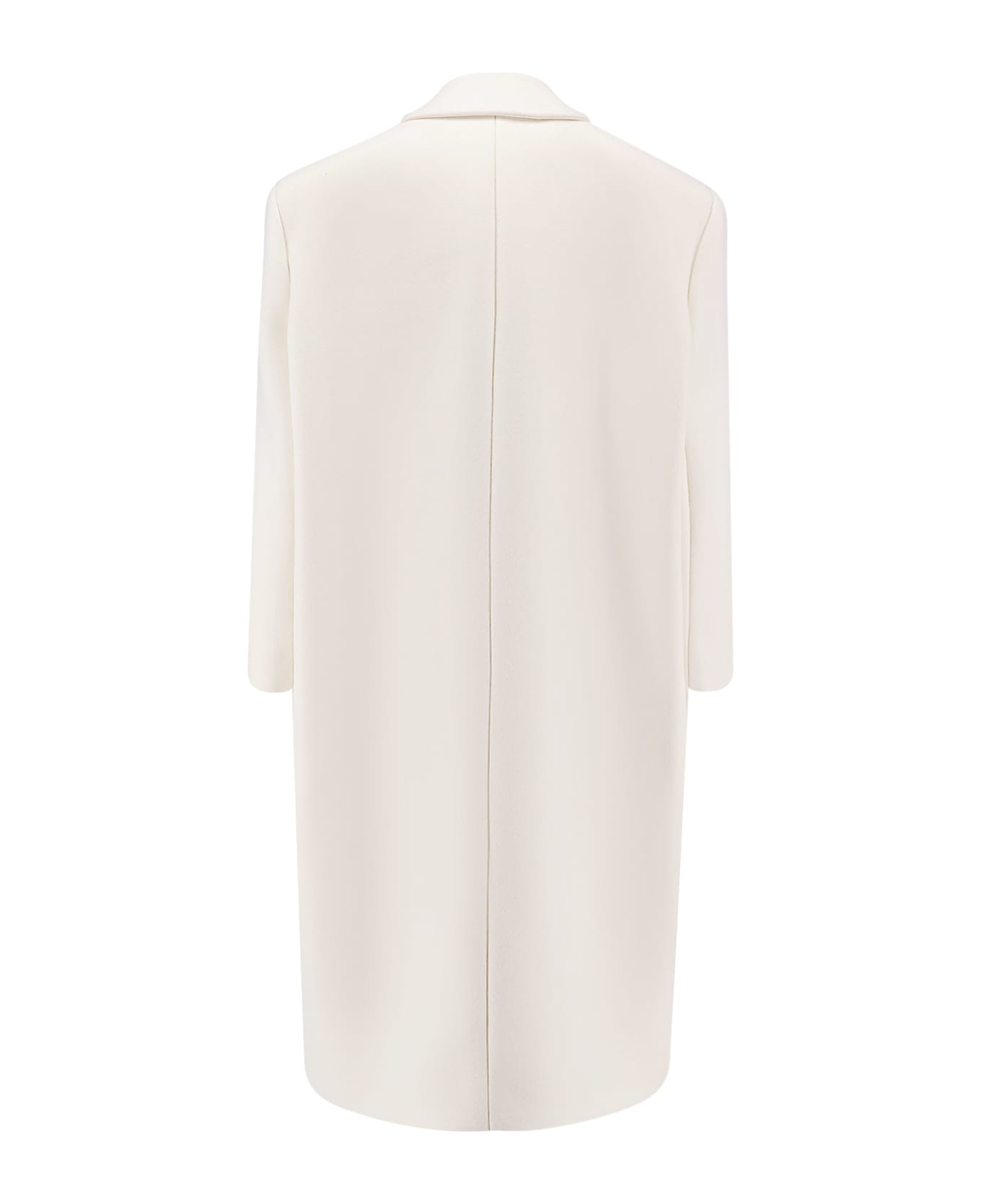 Givenchy Double-breasted Wool Coat - White