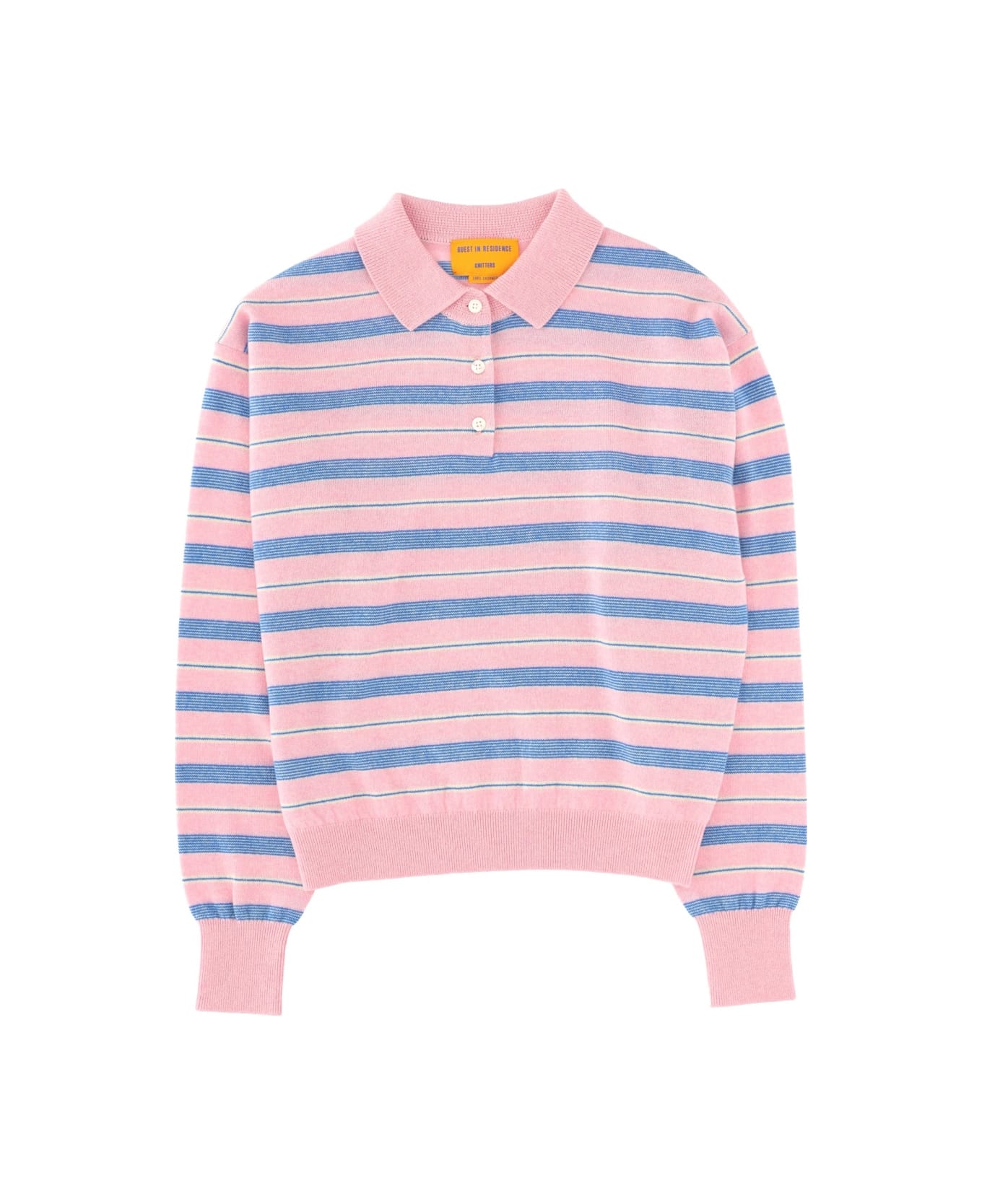 Guest in Residence Cashmere Polo Shirt - MULTICOLOUR