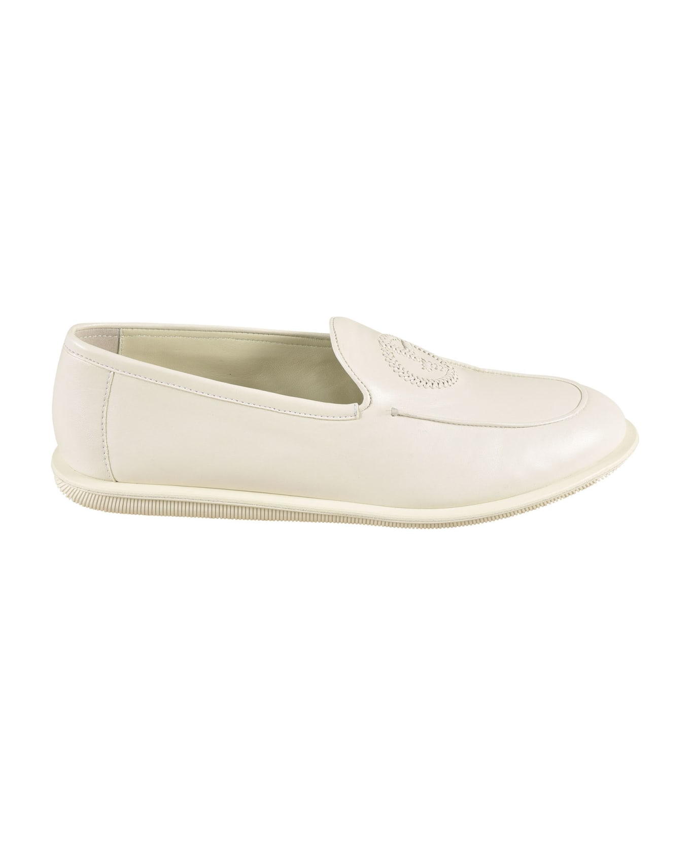 Giorgio Armani Classic Fitted Slide-on Loafers - 00638