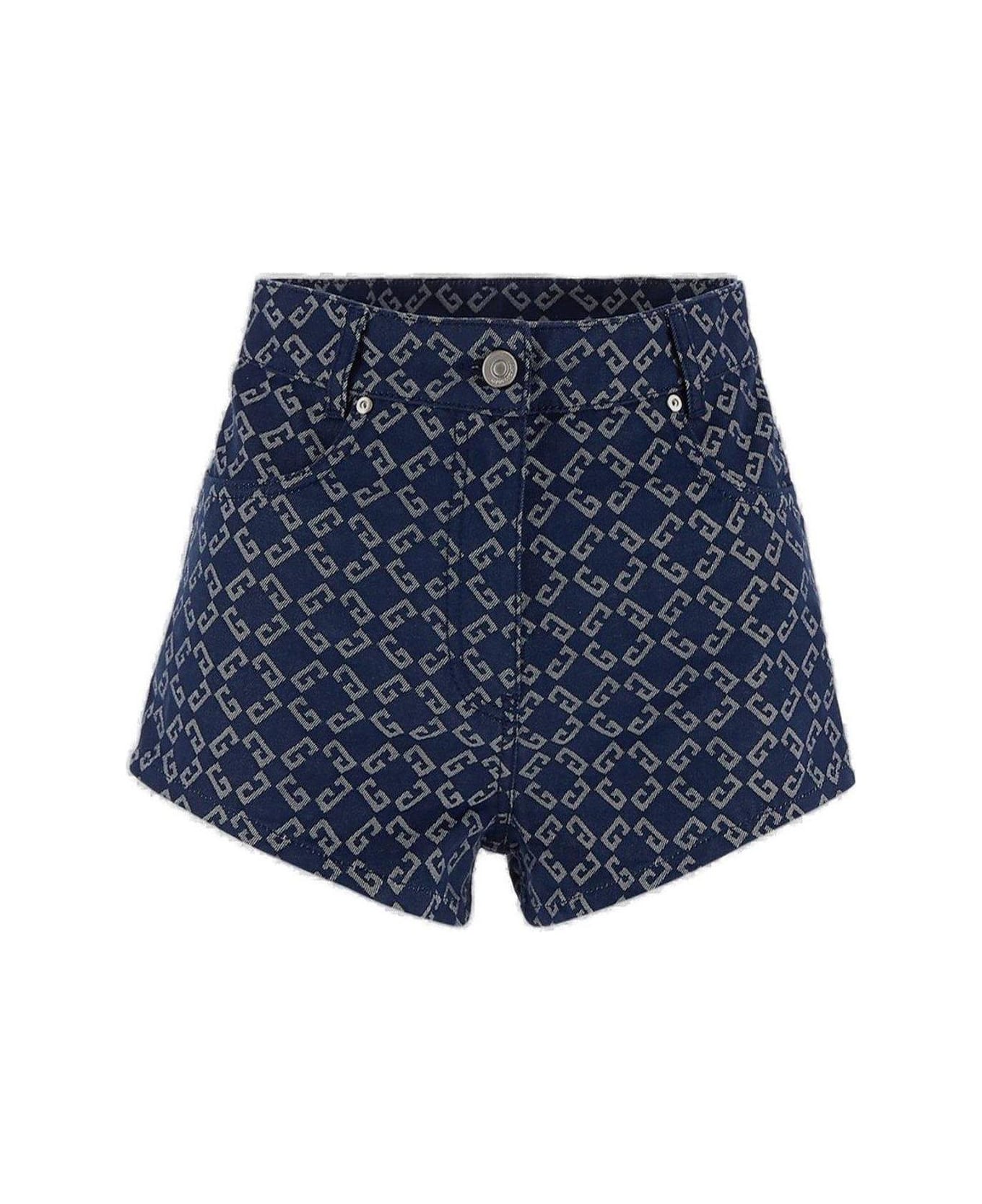 Monogram Denim Shorts - Thumbnail 2