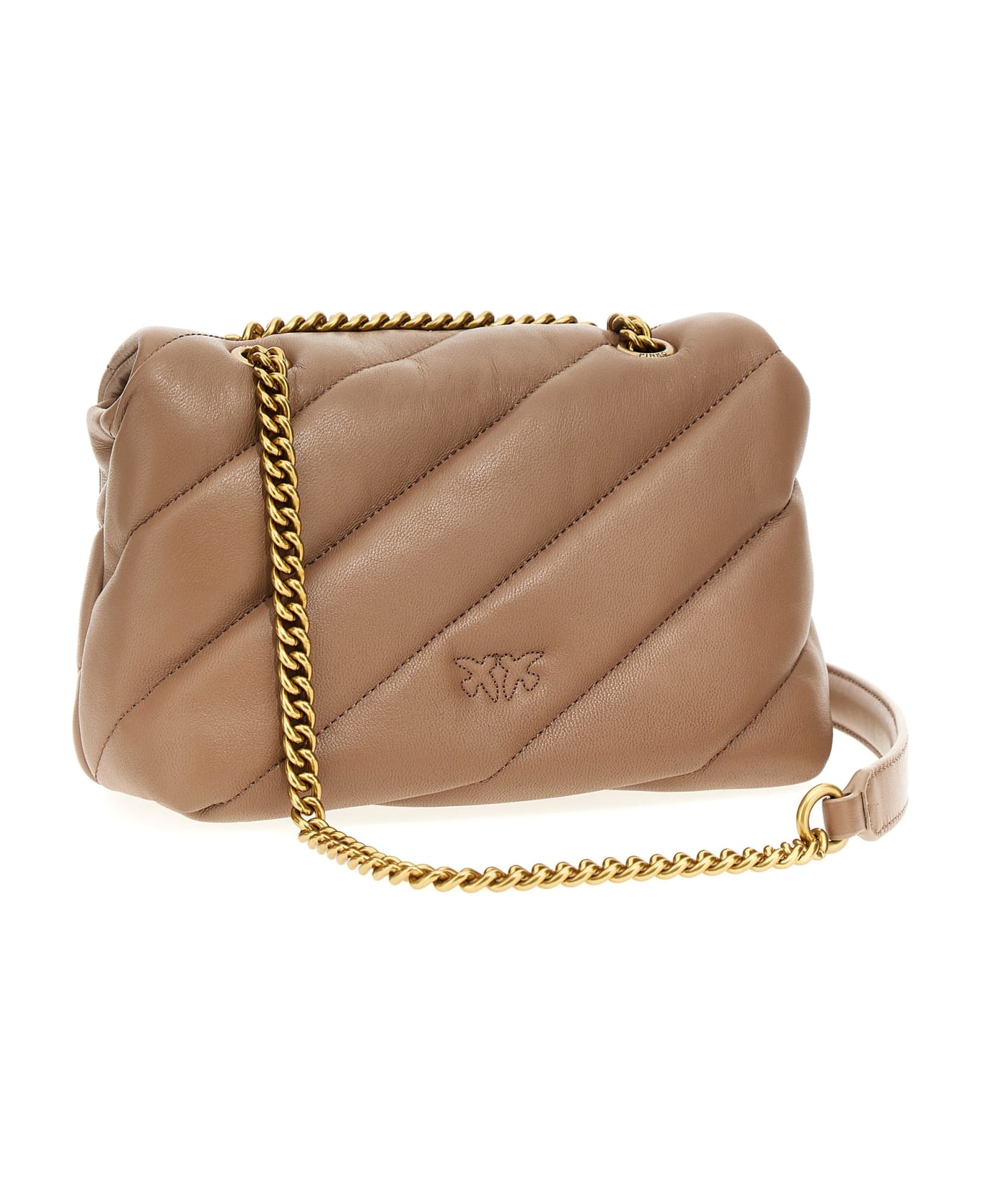 Pinko 
love Mini Puff
 Crossbody Bag - Beige
