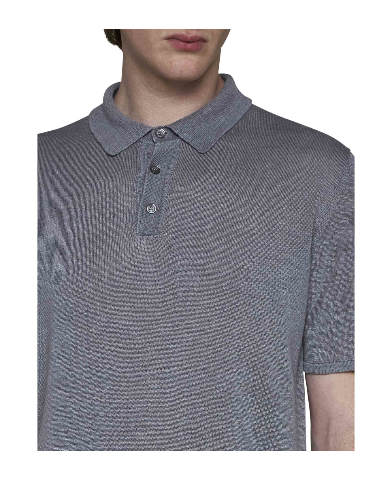 Roberto Collina Polo Shirt - Grey ポロシャツ