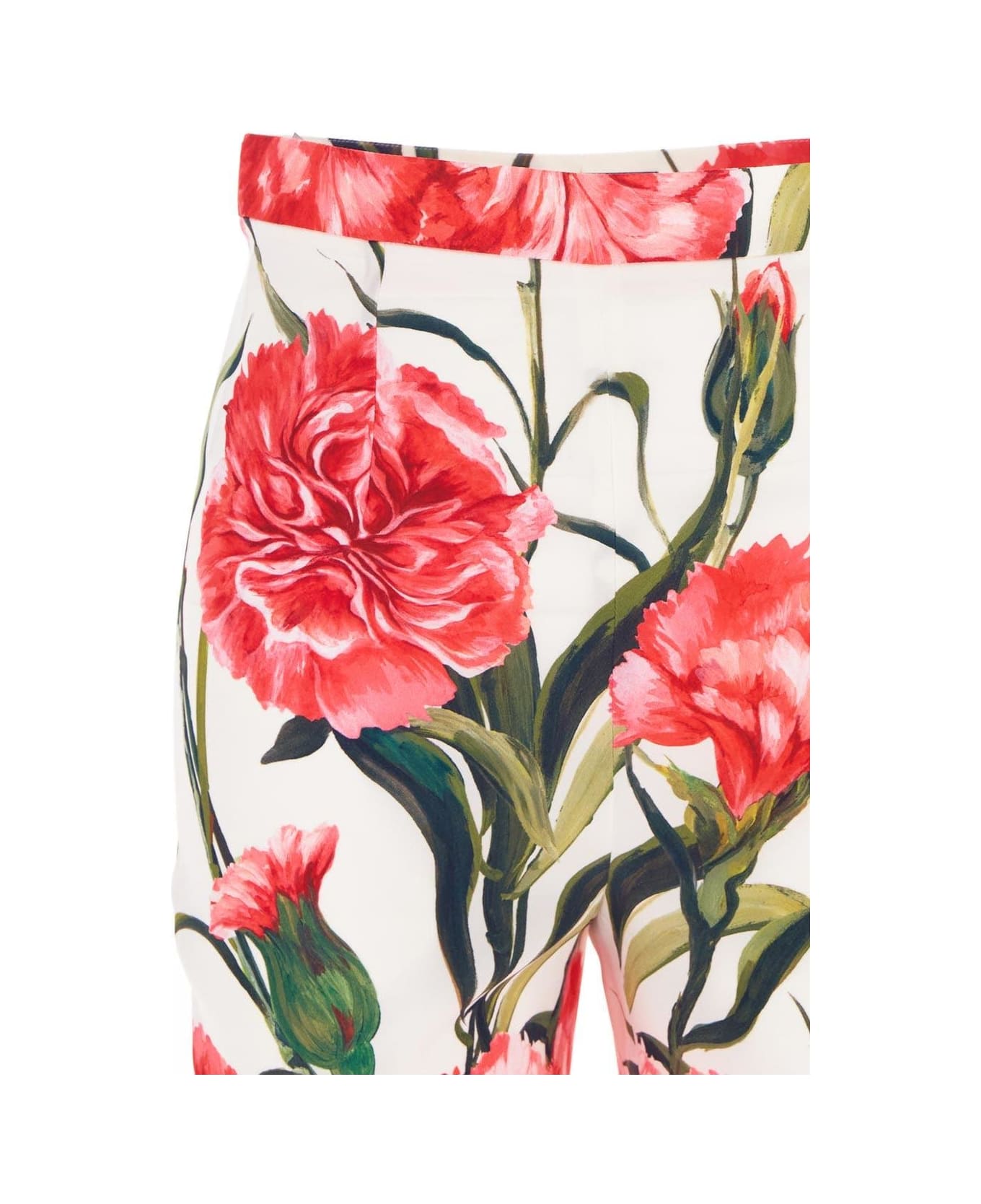 Dolce & Gabbana Floral Print High Waist Leggings