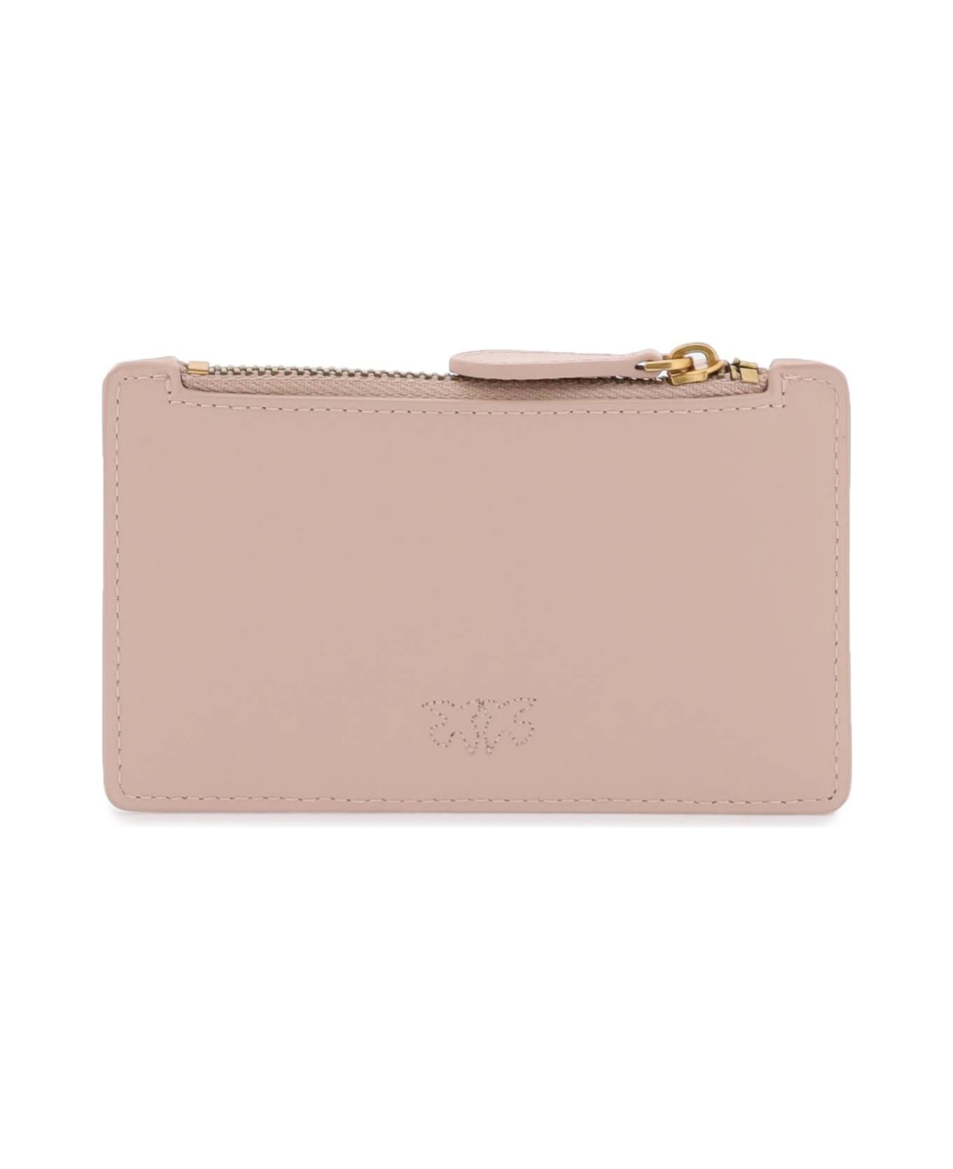 Pinko Card Holder With Logo - CIPRIA ANTIQUE GOLD (Pink)
