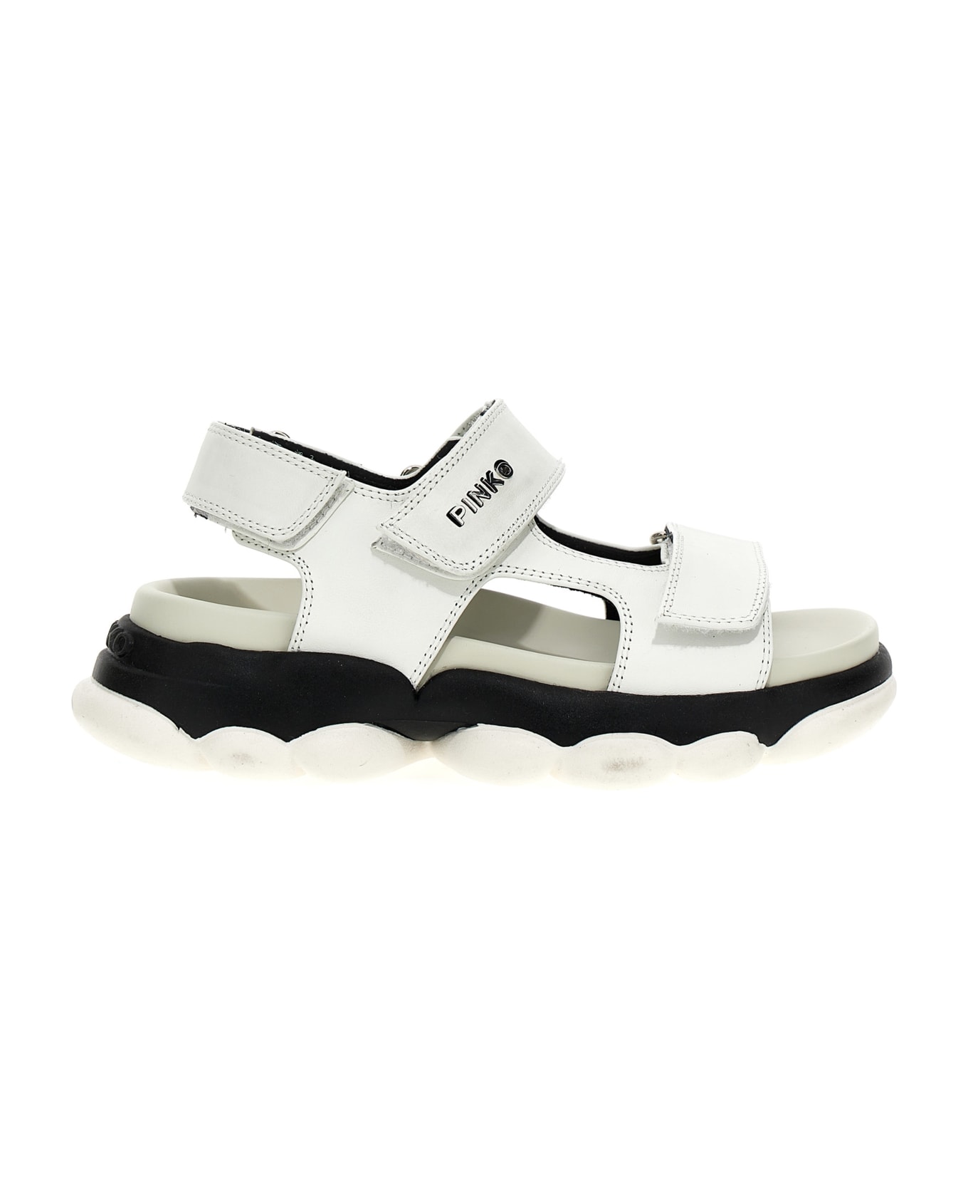 Pinko 'mylene' Sandals - White/Black