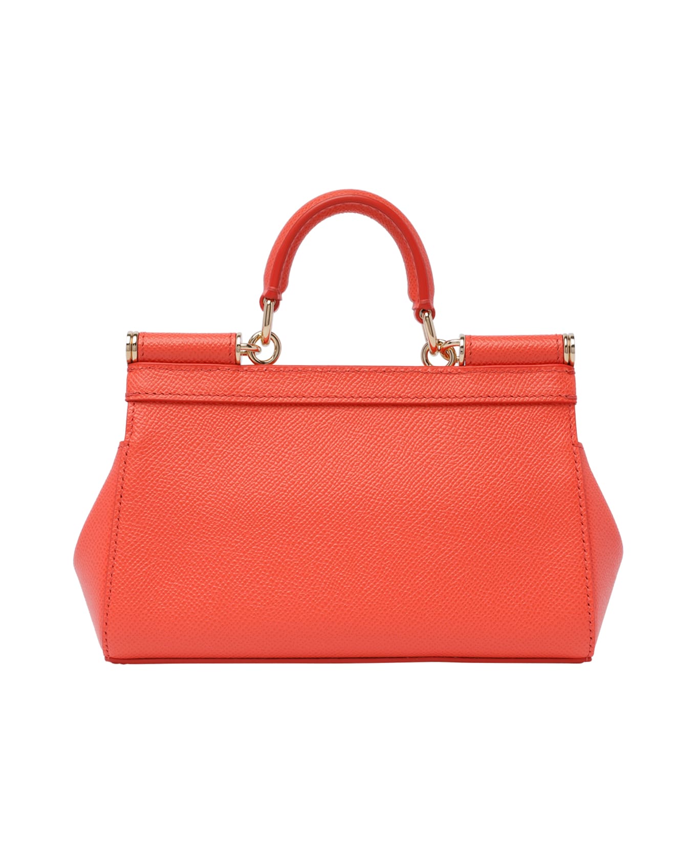 Dolce & Gabbana Small Sicily Handbag - Orange