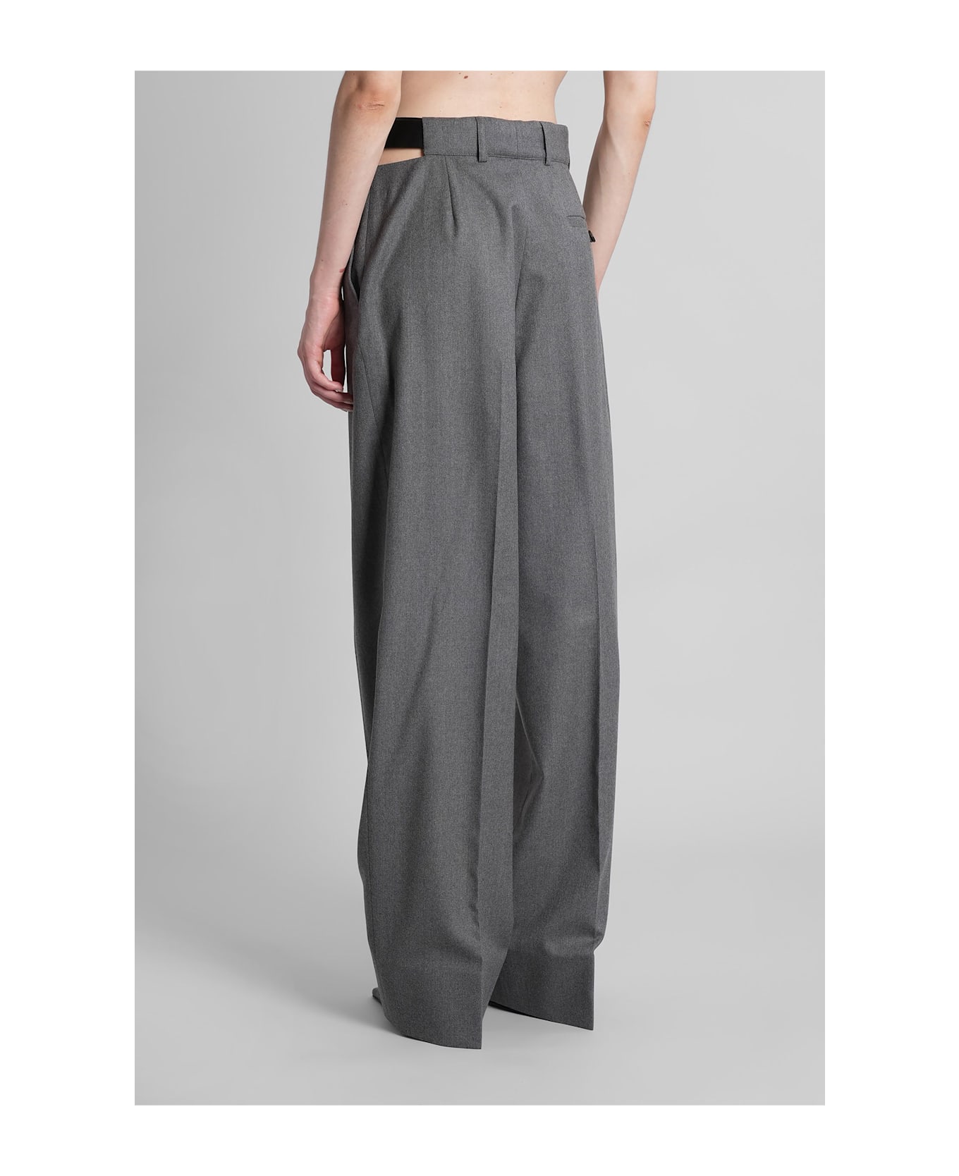 Stella McCartney Pants In Grey Polyester - grey