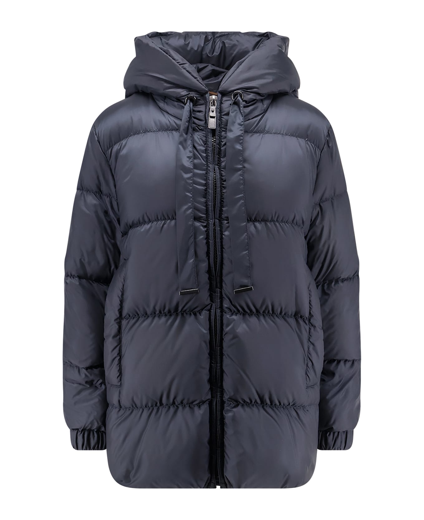 Max Mara The Cube Seia Max Mara The Cube Hooded Down Jacket - Blue