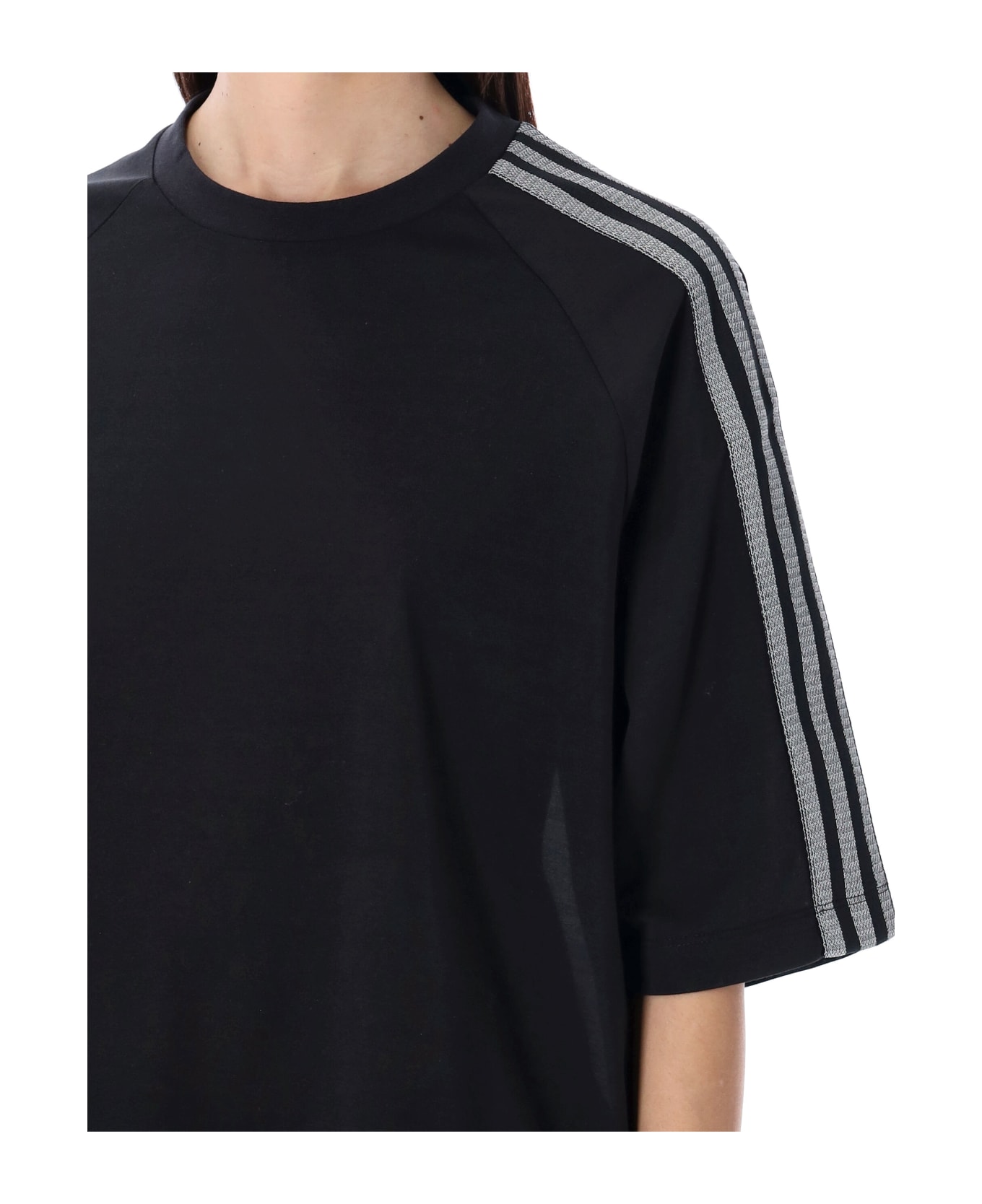 Y-3 3-stripes T-shirt - BLACK Tシャツ