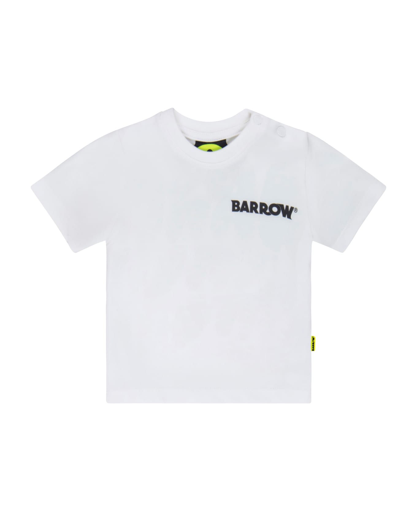 Barrow T-shirt With Print - White