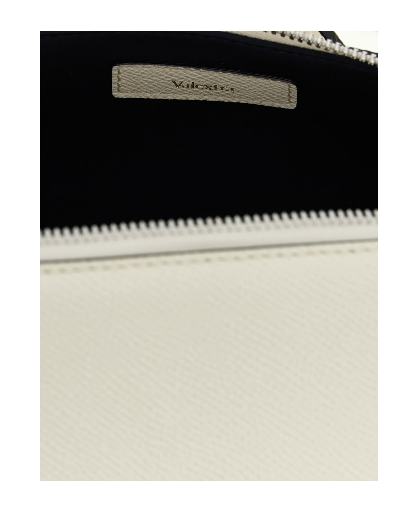 Valextra 'v-line' Crossbody Bag - White