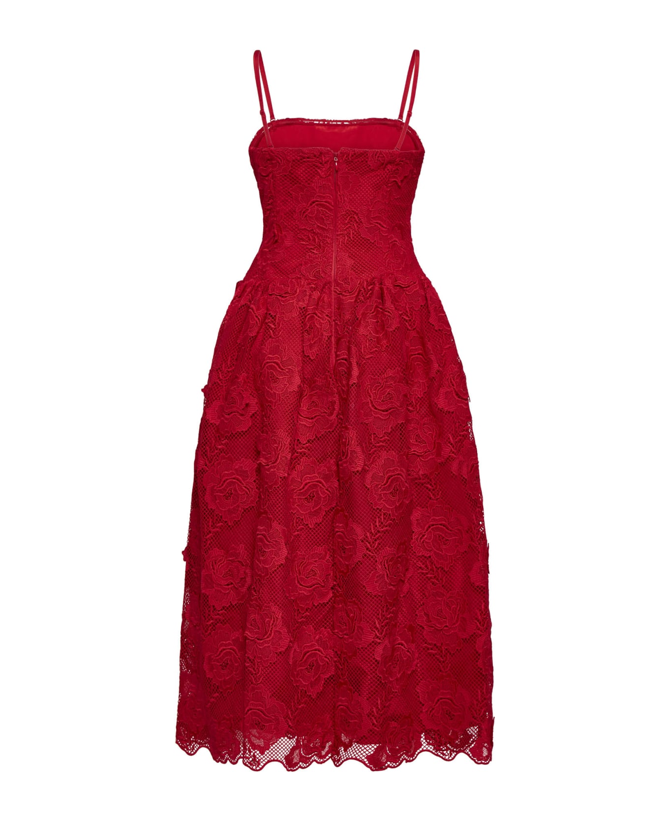 self-portrait Dress - Red