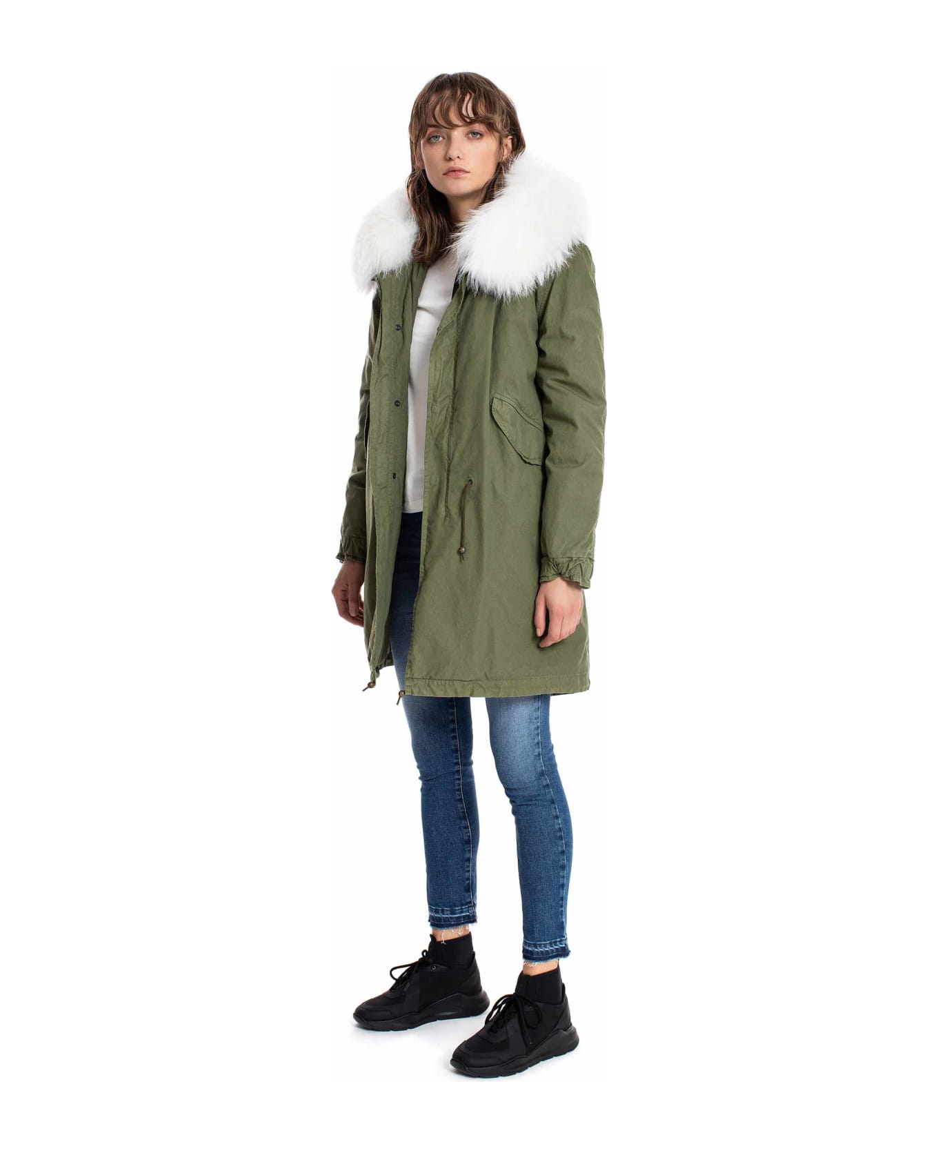 Mr 
Mrs Italy Army Parka - WHITE