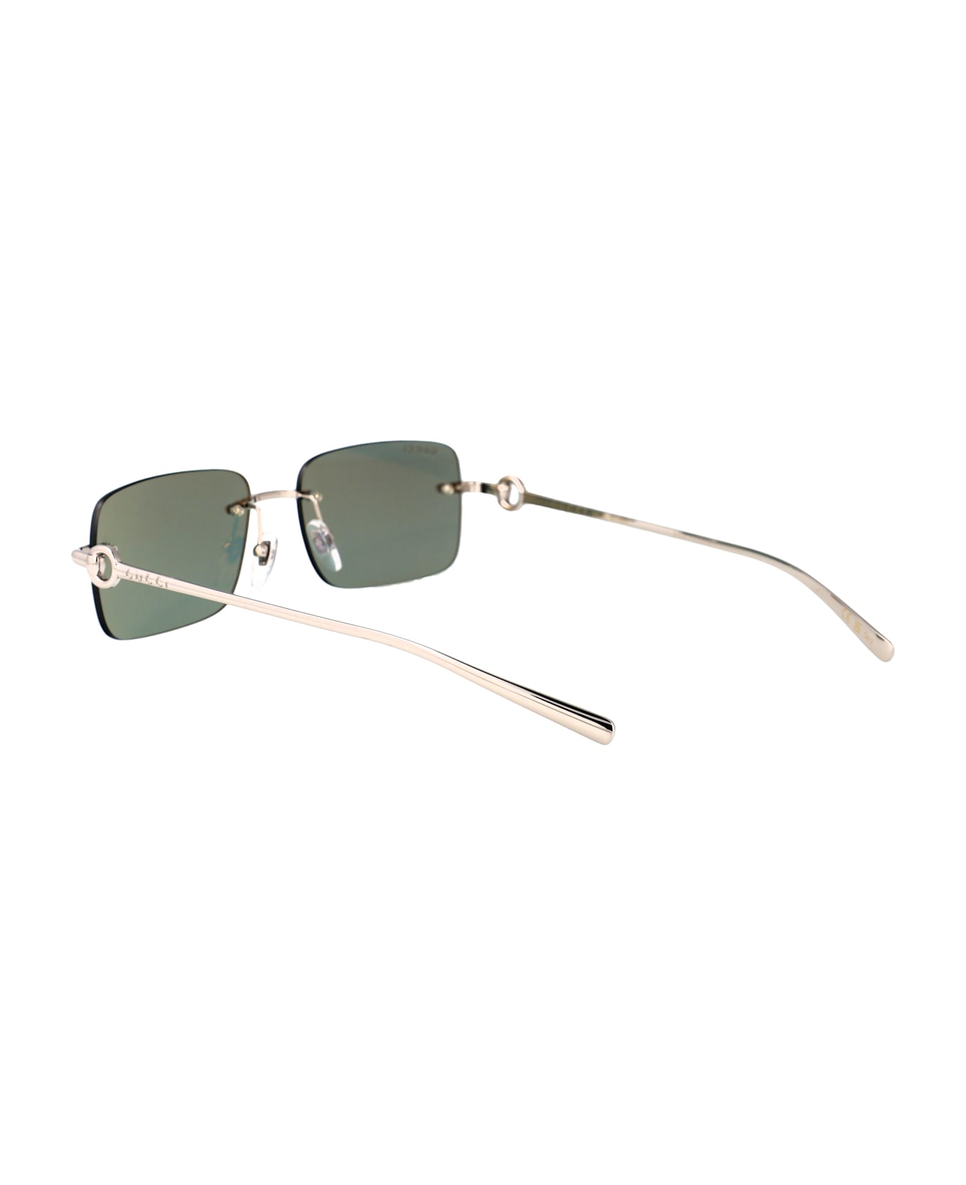 Gucci Eyewear Gg1703s Sunglasses - SILVER-SILVER-GREEN