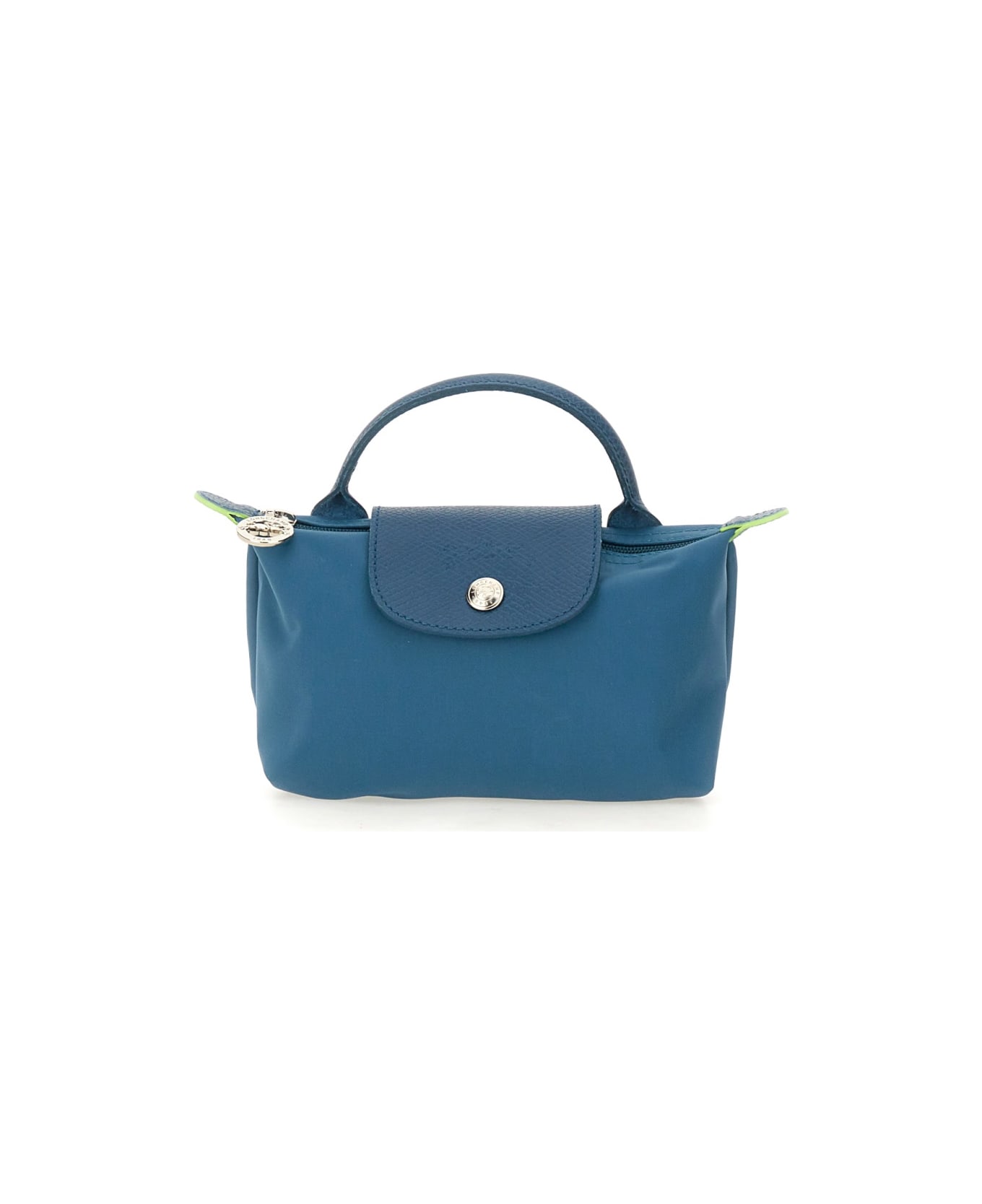 トートバッグ Longchamp LE PLIAGE CLUTCH BAG WITH HANDLE (34175 089P99) Le Pliage Original Pouch with handle Black - Recycled canvas