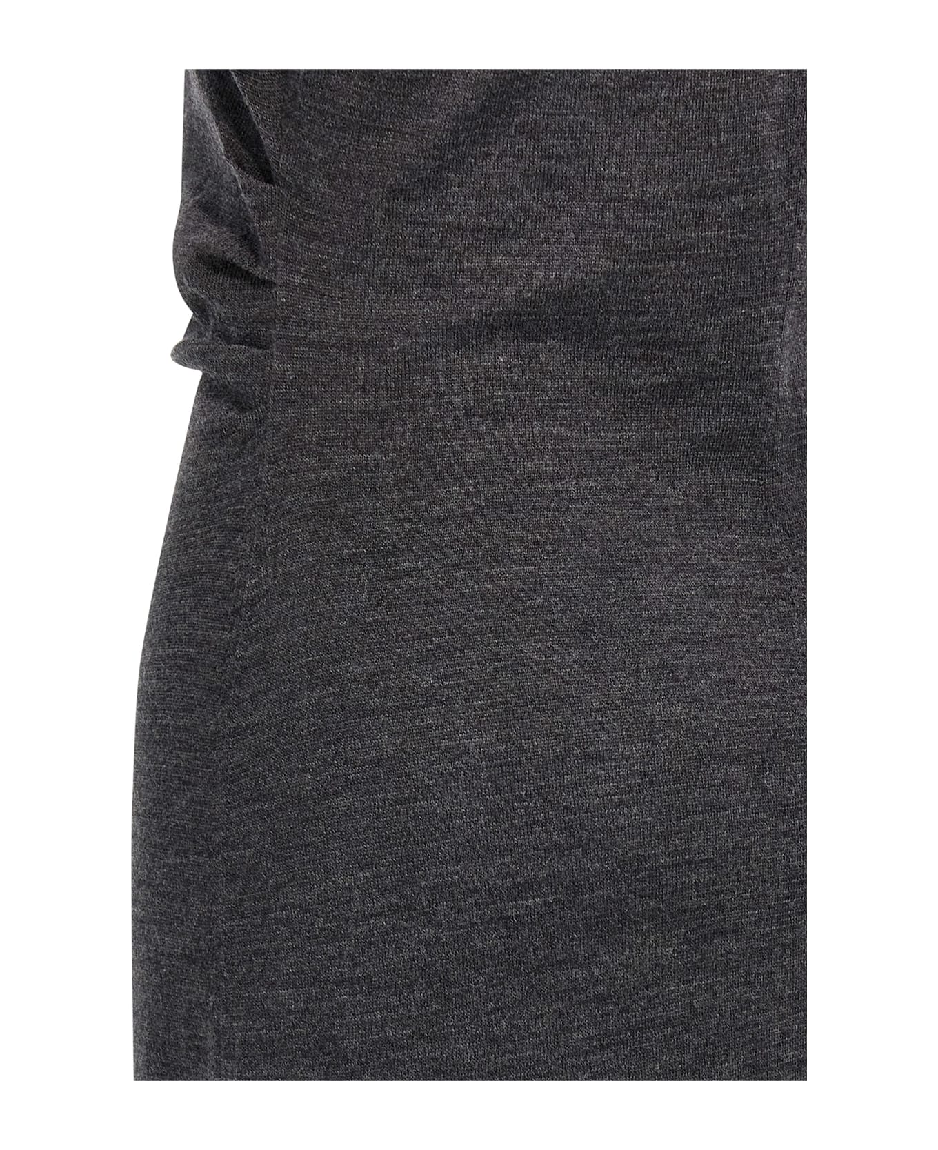 Brunello Cucinelli Wool Dress - Gray