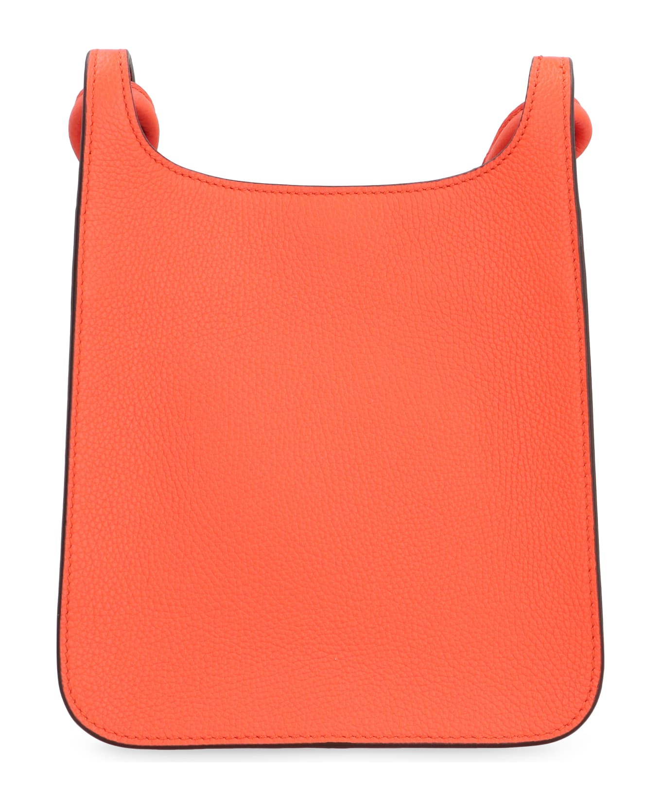 MCM Himmel Mini Leather Hobo Bag - Orange