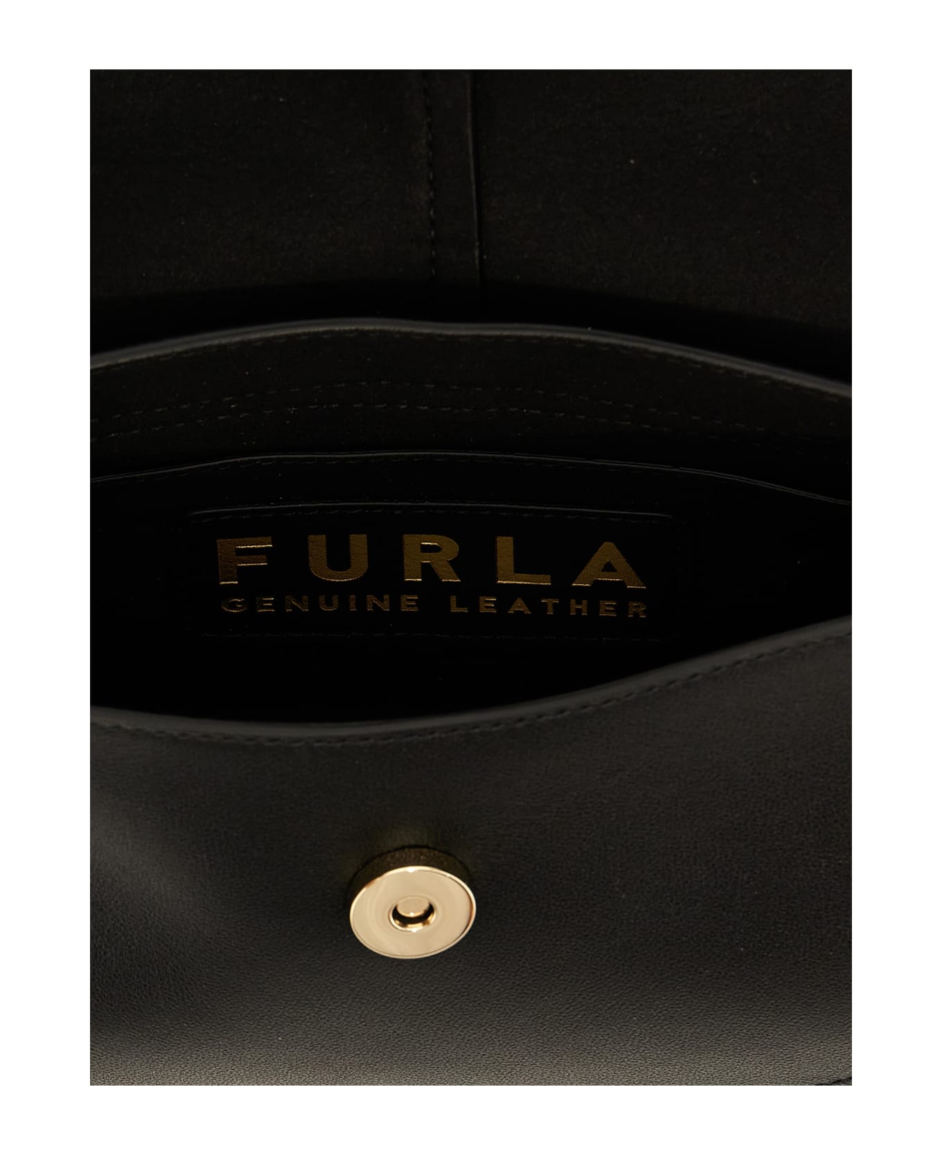 Furla 'flow' Mini Shoulder Bag - Black   トートバッグ