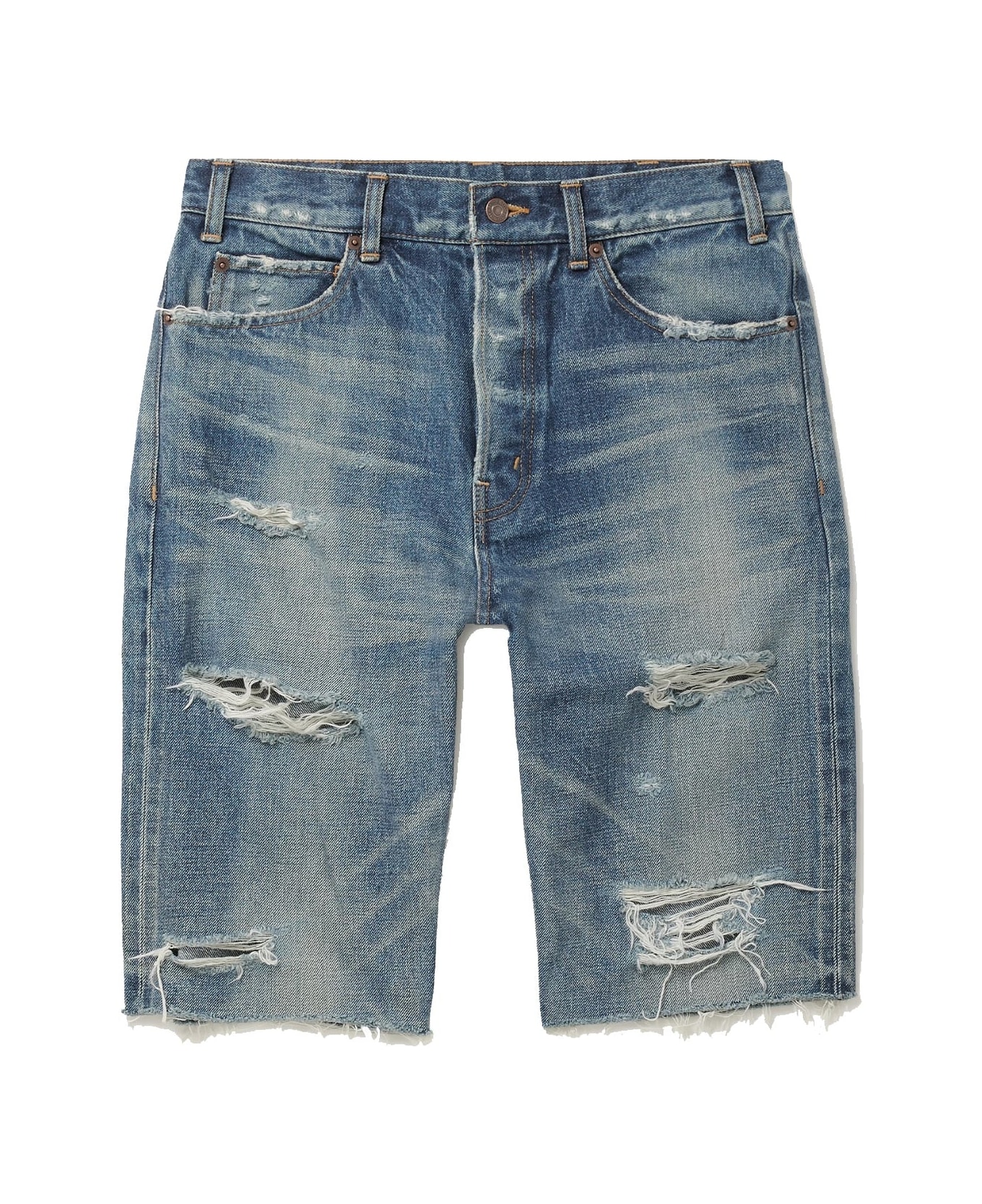 Celine Céline Kurt Denim Shorts - Blue