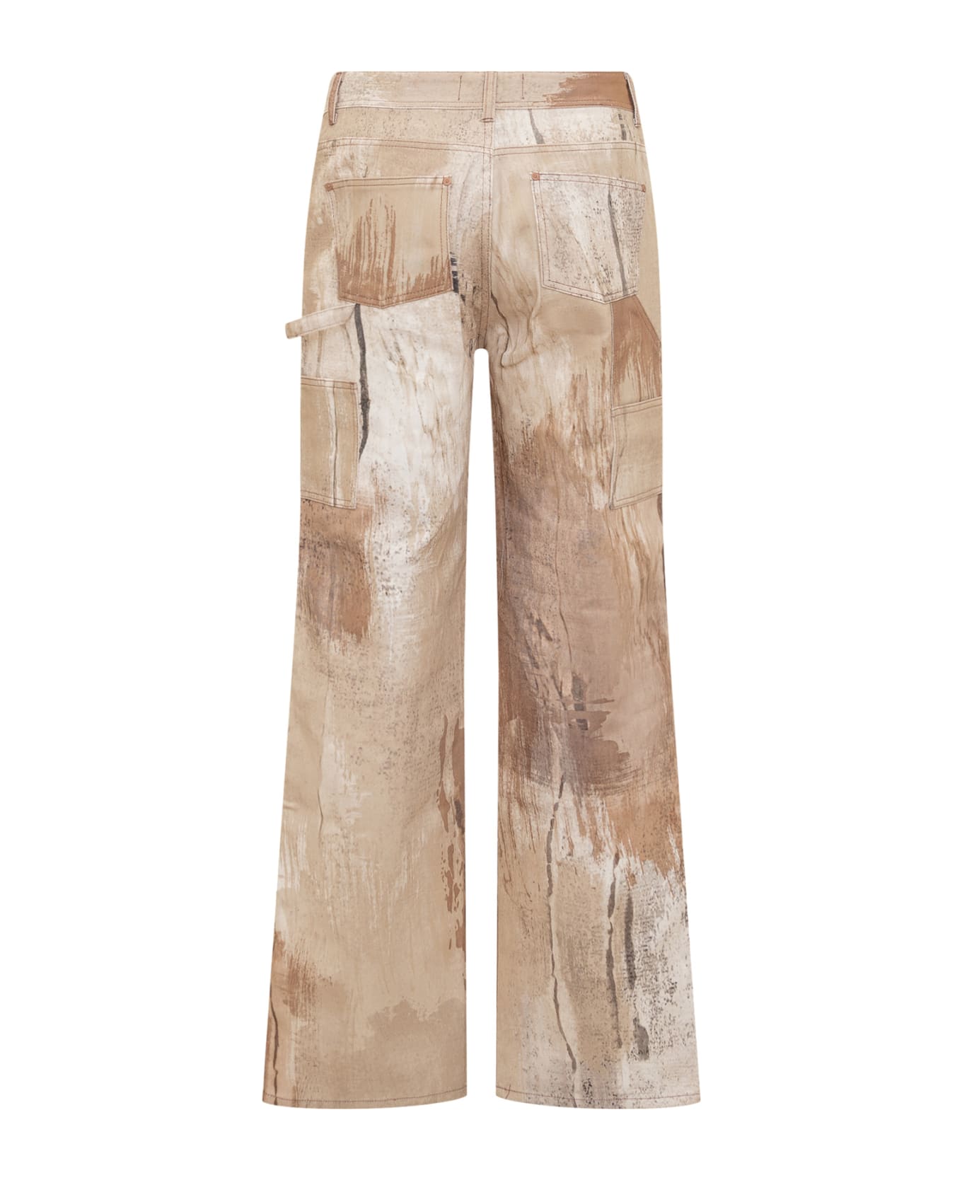 Andersson Bell Tawney Print Jeans - SAND ボトムス
