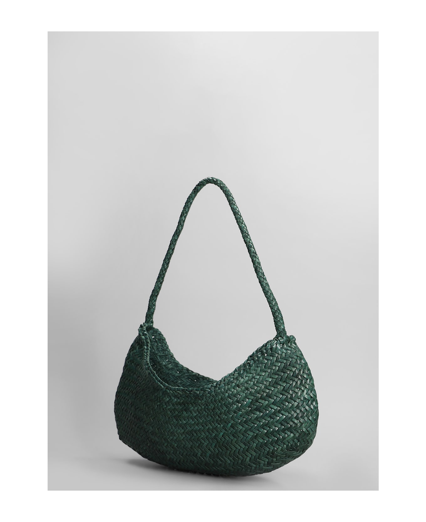 Dragon Diffusion Nova Luna Hand Bag In Green Leather - green