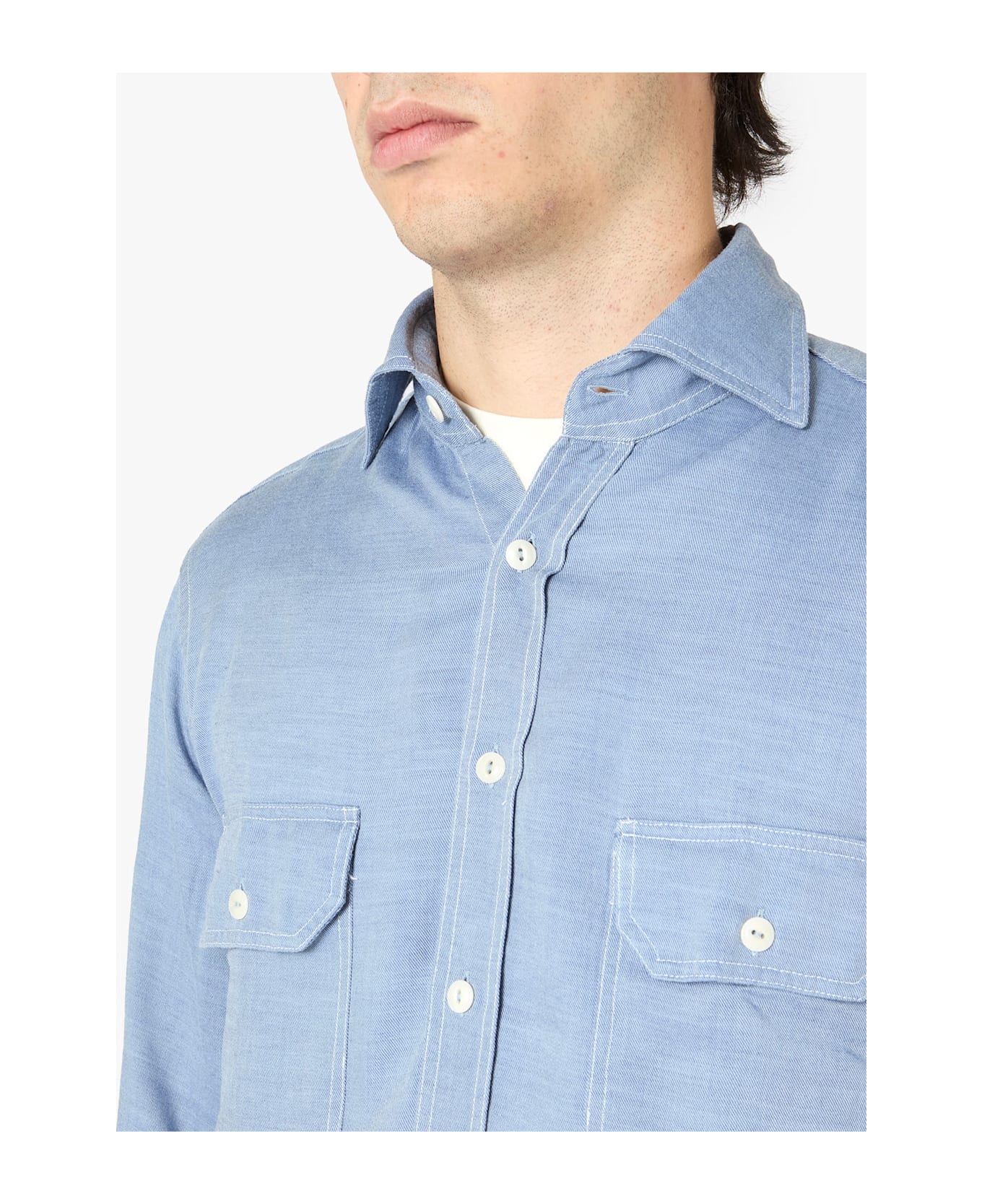 doppiaa Aantero Double-pockets Shirt