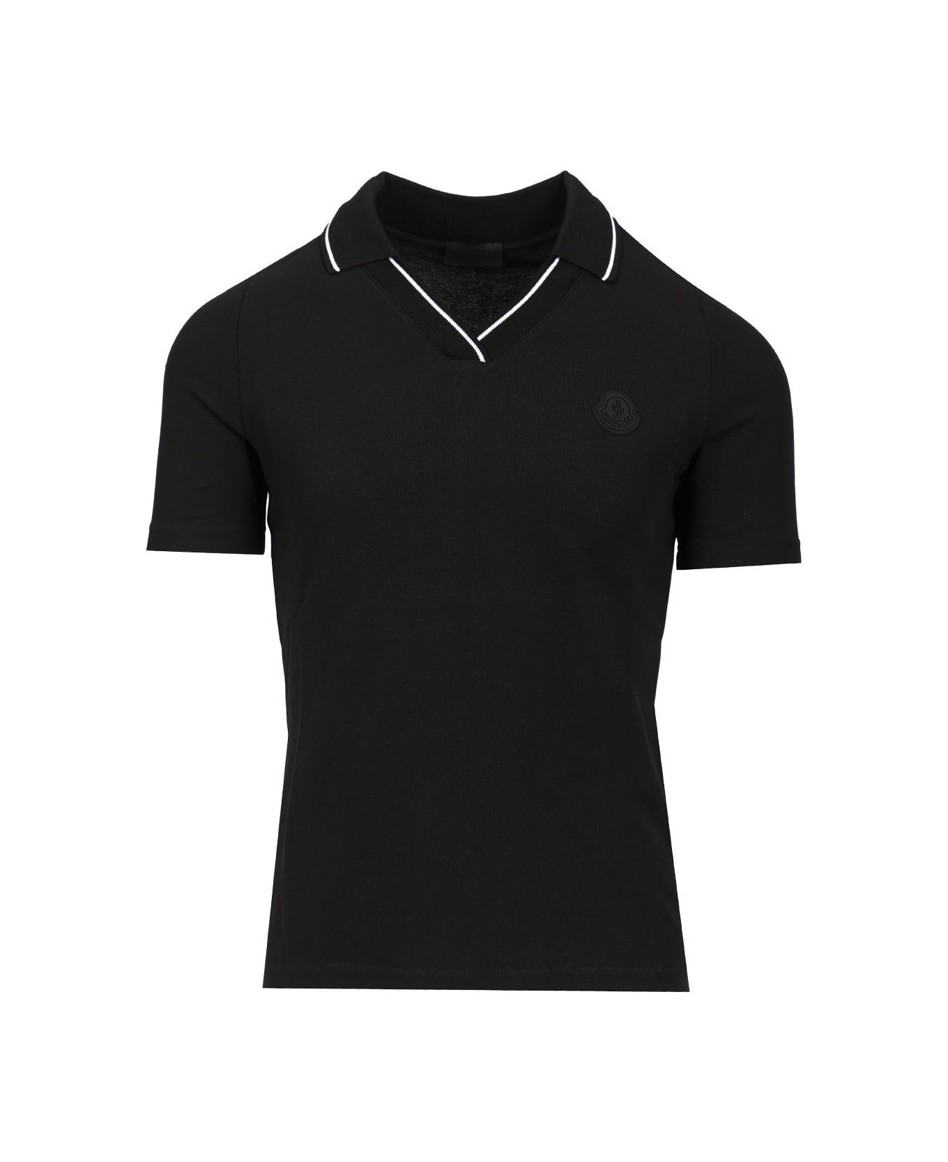Moncler Polo Shirt - Black