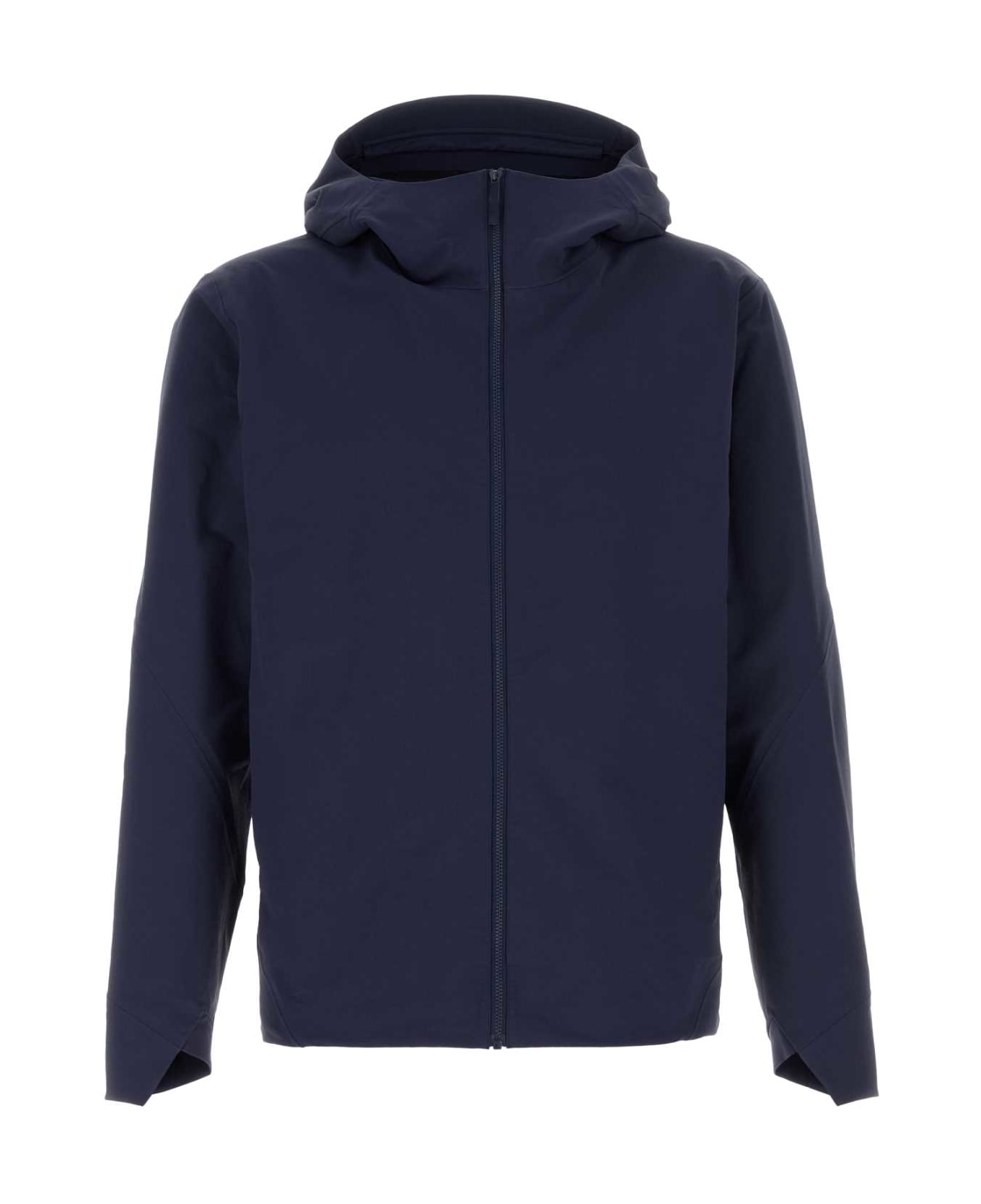 Arc
teryx Veilance Blue Nylon Blend Isogon Windbreaker - PASSPORT