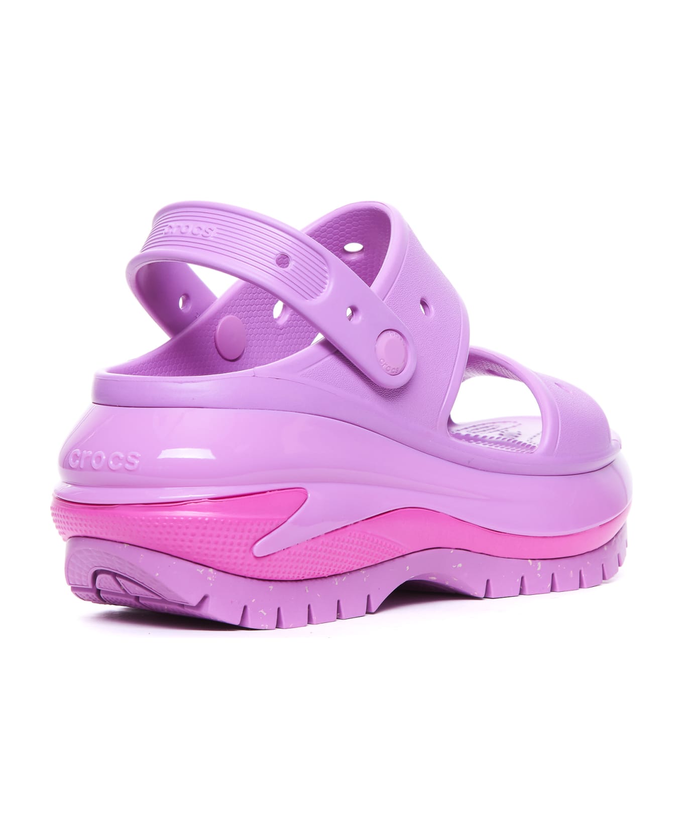 Crocs Classic Mega Crush Sandals - Purple