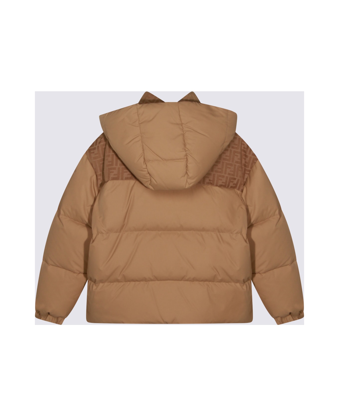 Fendi Camel Down Jacket - Brown