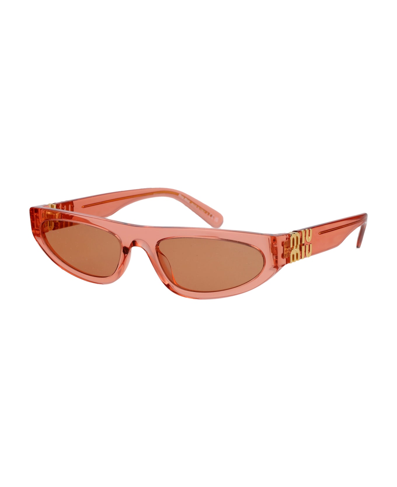 Miu Miu Eyewear 0mu 07zs Sunglasses - 14T07V Tulip Transparent