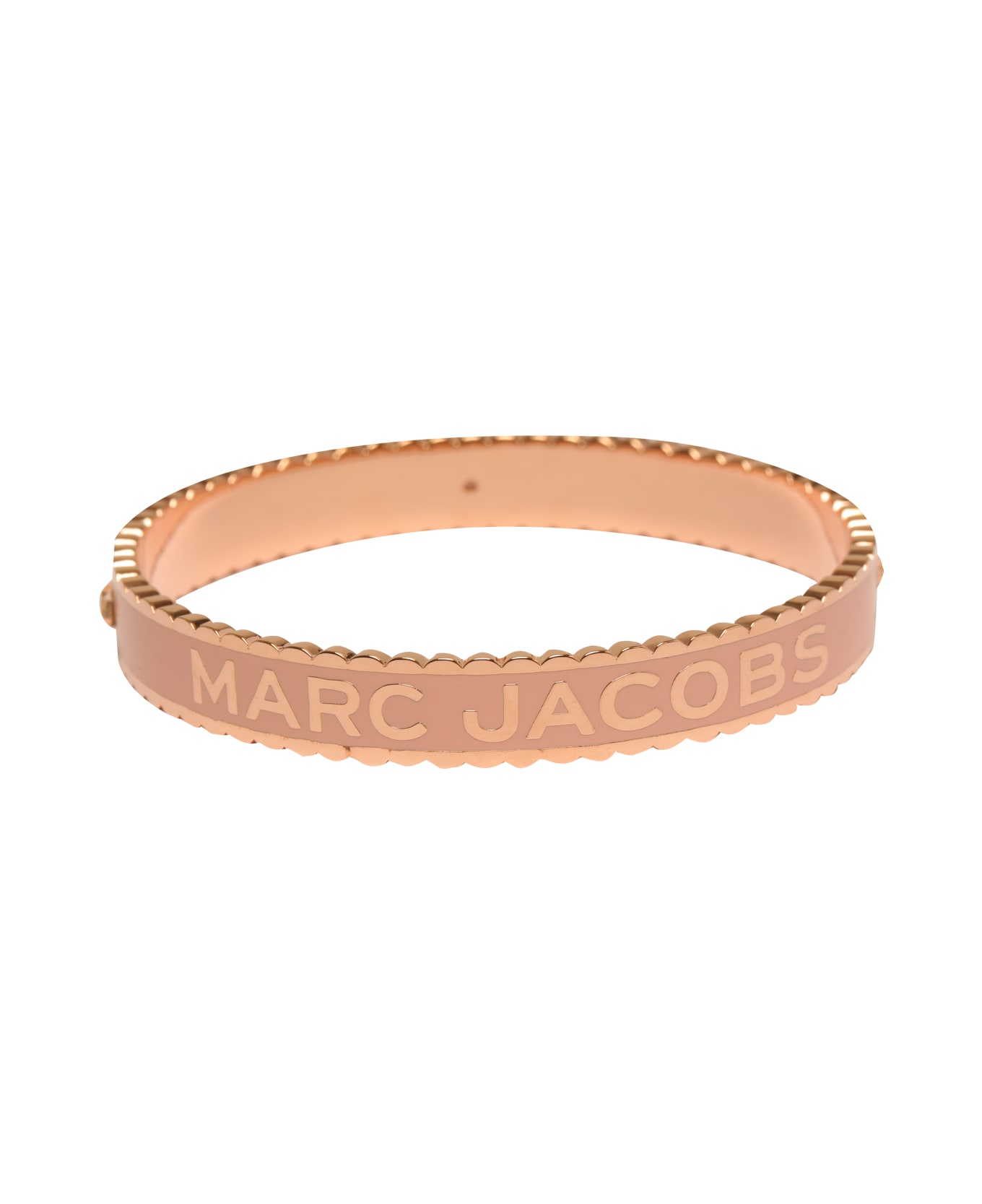 Marc Jacobs The Medallion Logo Detailed Bracelet - Pink