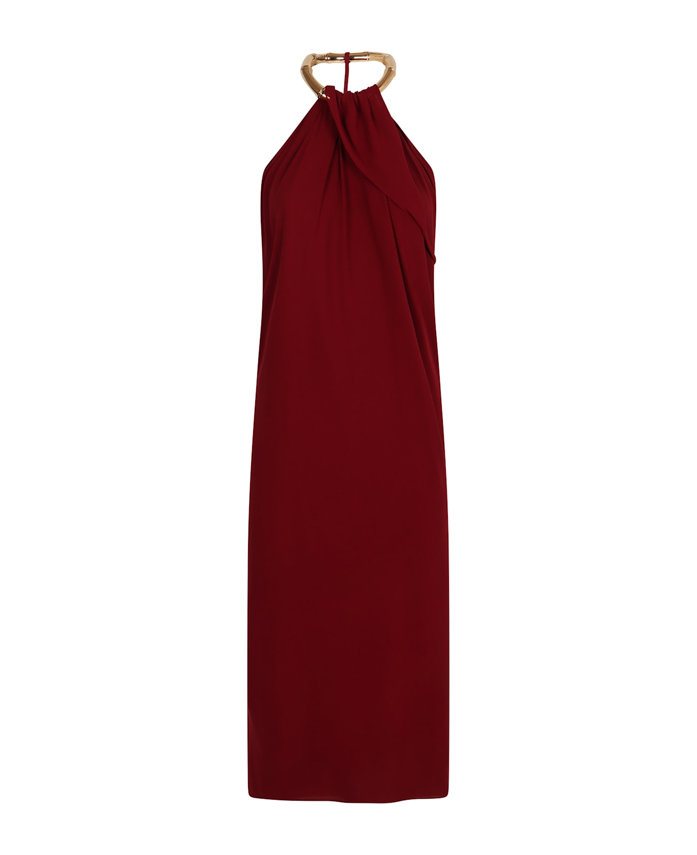 Gucci Crepe Dress - red