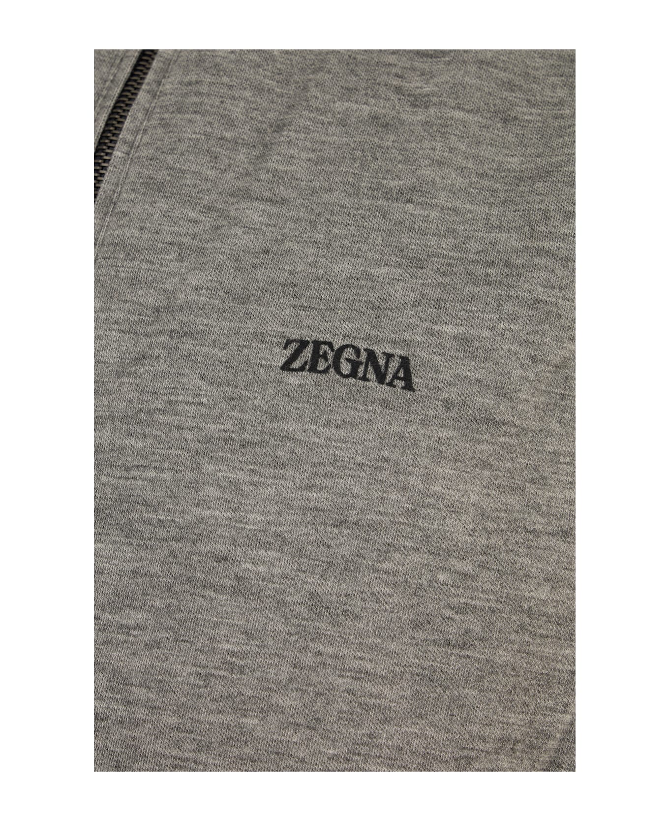 Zegna Midnight Blue Polyester Reversible Sleeveless Jacket - BREZZA NAVY