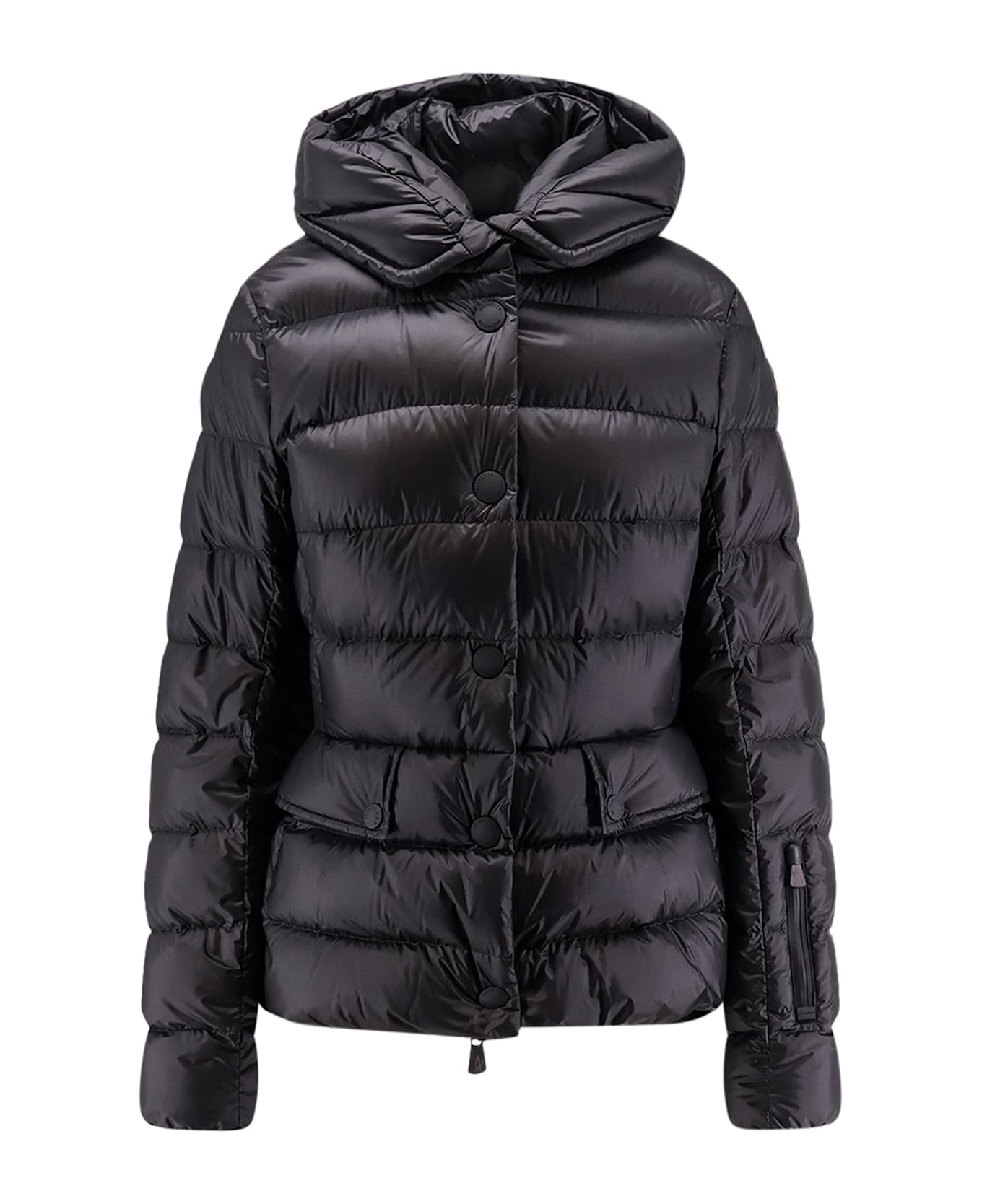 Moncler Grenoble Armoniques Hooded Down Jacket - Black
