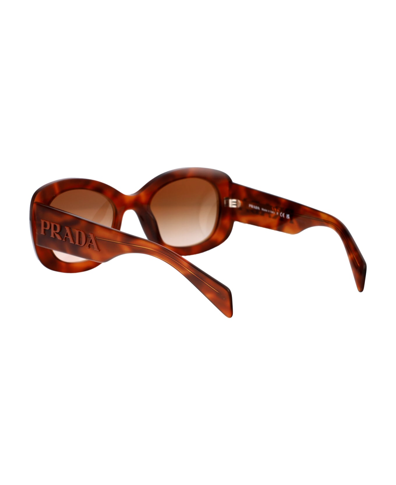 Prada Eyewear 0pr A13s Sunglasses - 18R70E Cognac Tortoise