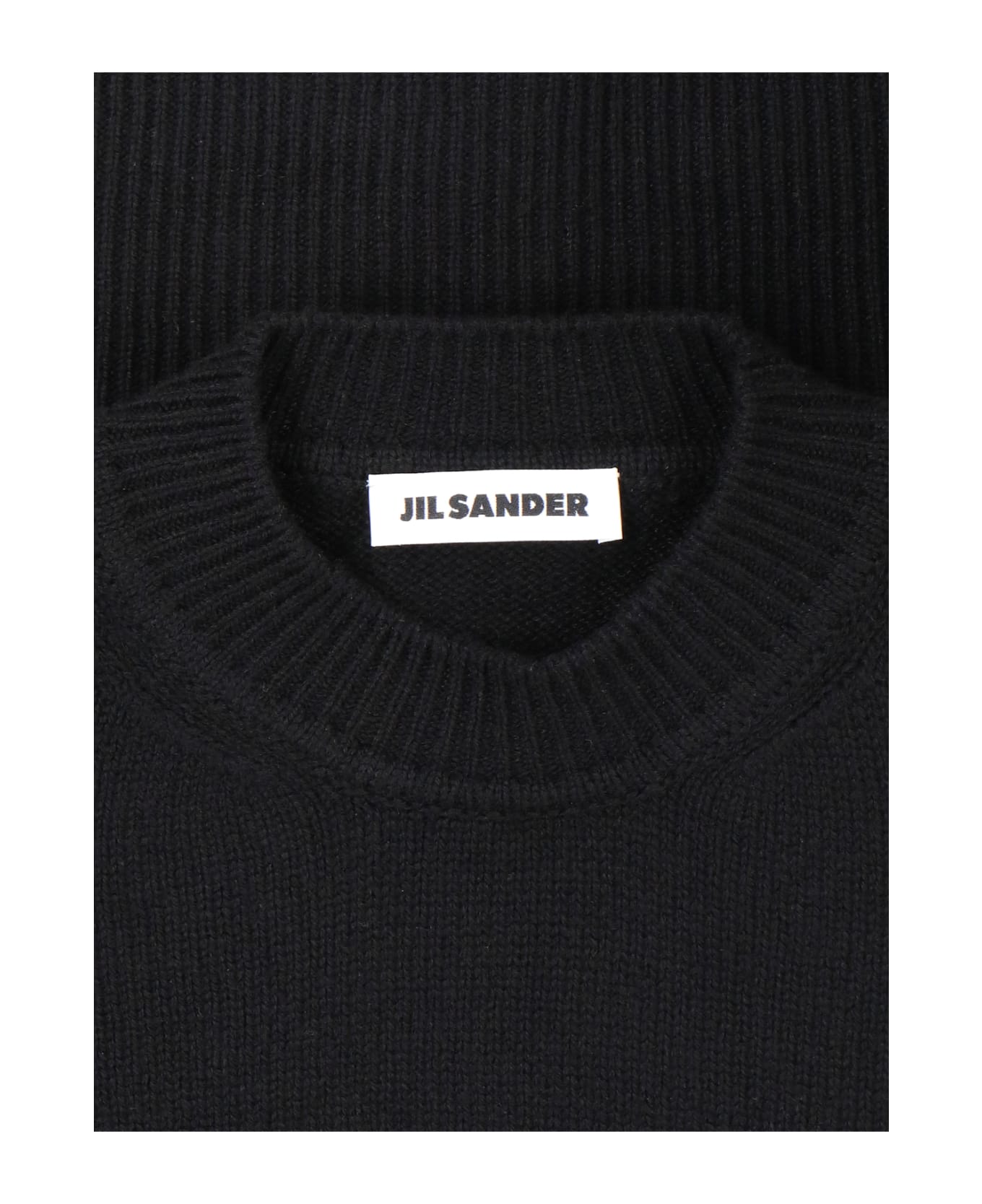 Jil Sander Crewneck Sweater - Black   ニットウェア