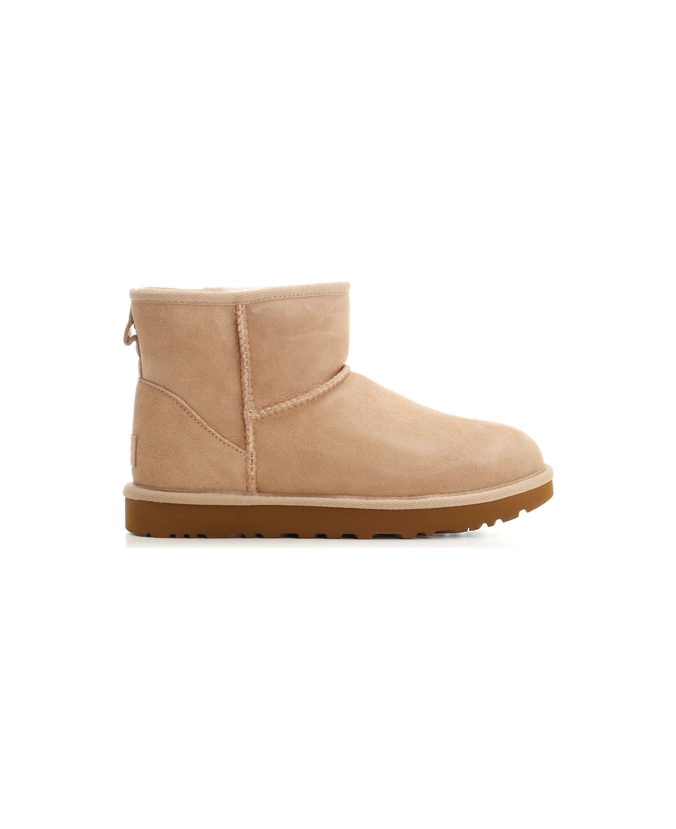 UGG 
classic Mini
 Ankle Boots - Beige