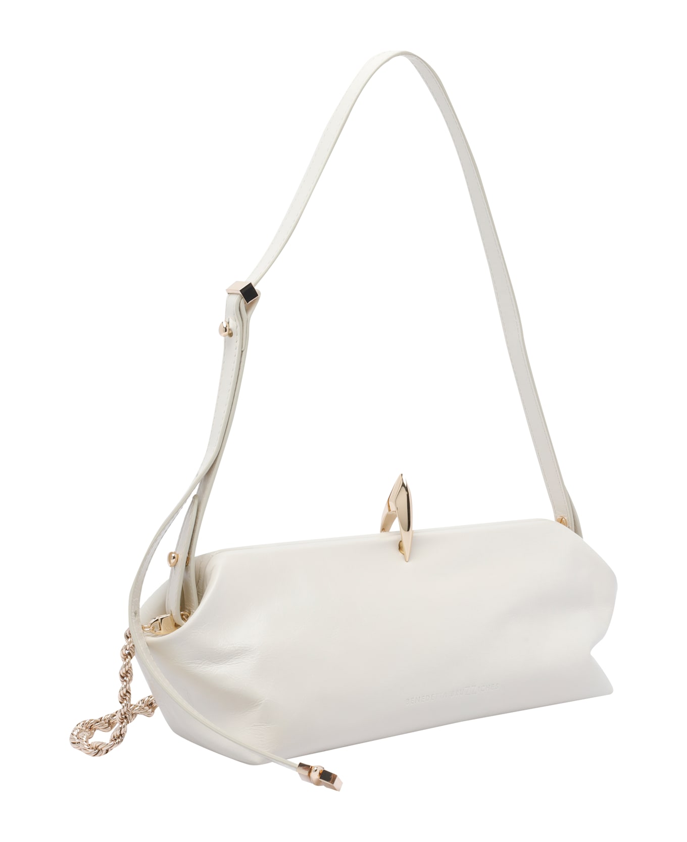 Benedetta Bruzziches Sophia La Petite Shoulder Bag - White