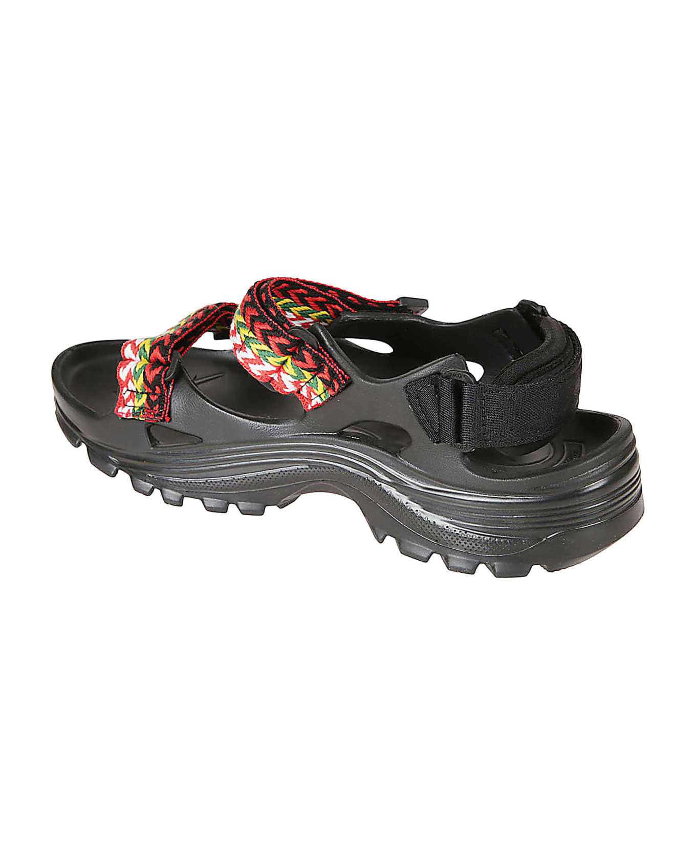 Lanvin Wake Curb Sandals - Black