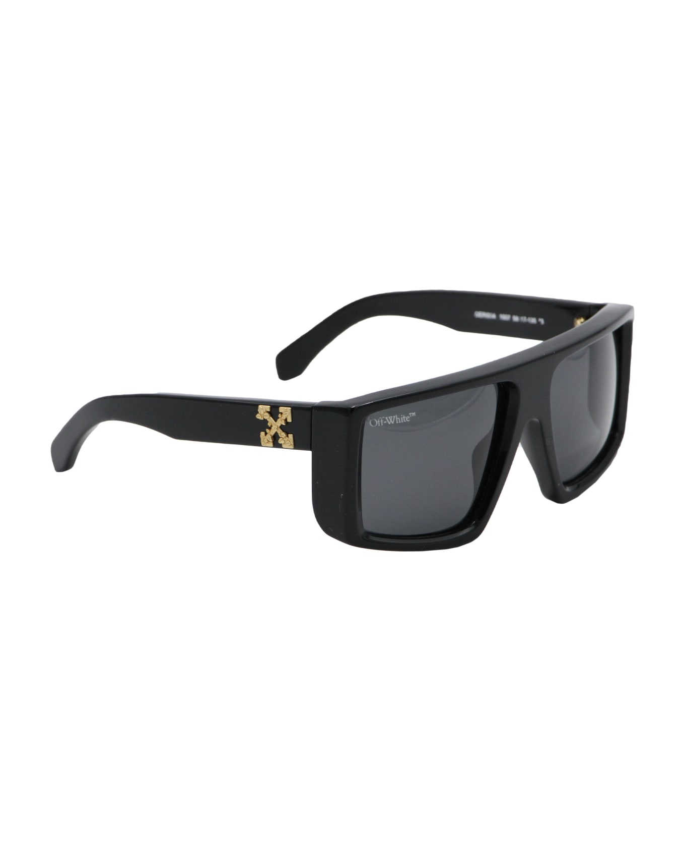 Off-White Squared Sunglasses - black サングラス