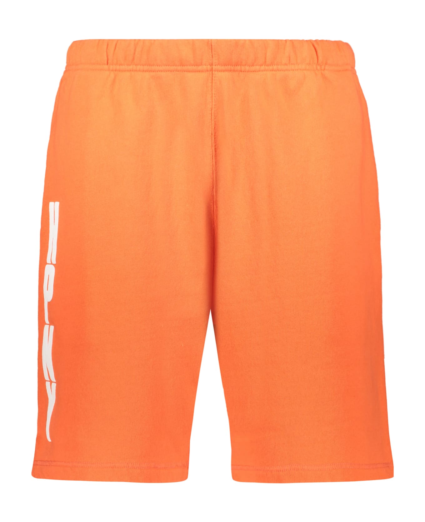 HERON PRESTON Cotton Bermuda Shorts - Orange