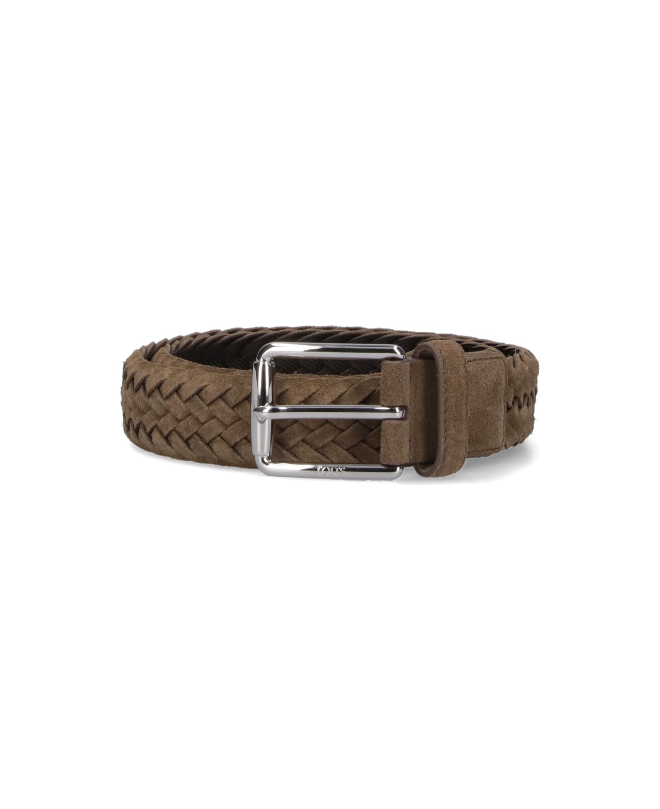 Tod's Suede Belt - Brown