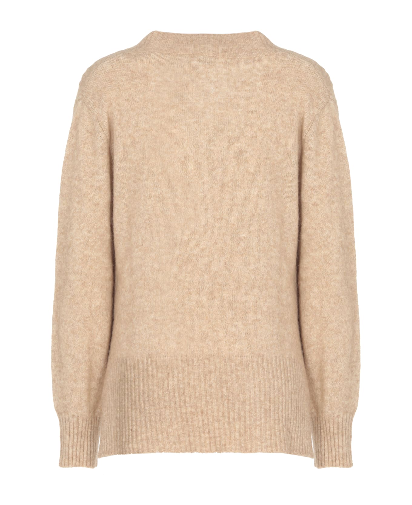 Kangra Alpaca And Cotton Sweater - Beige