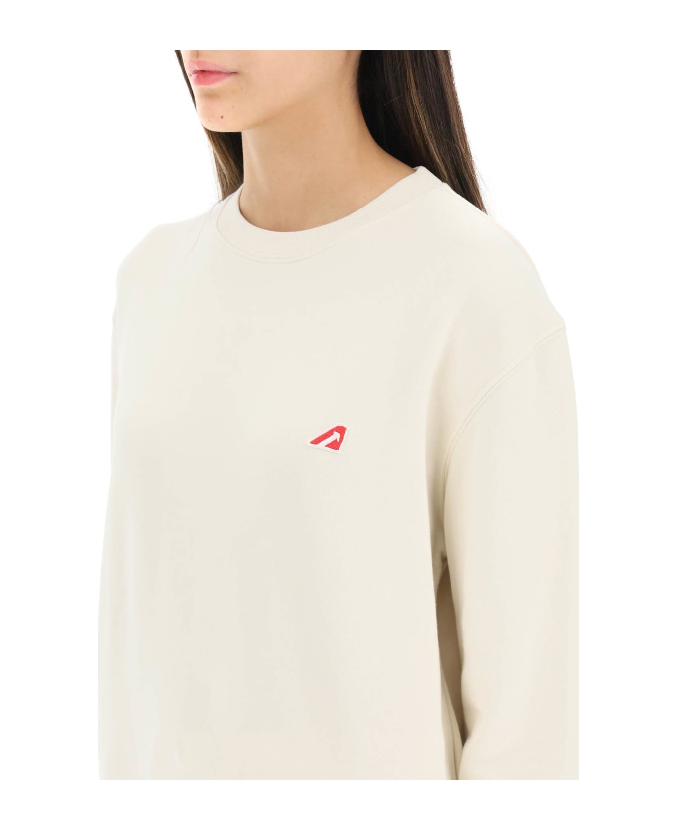 Autry Tennis Academy Sweatshirt - WHITE (Beige)