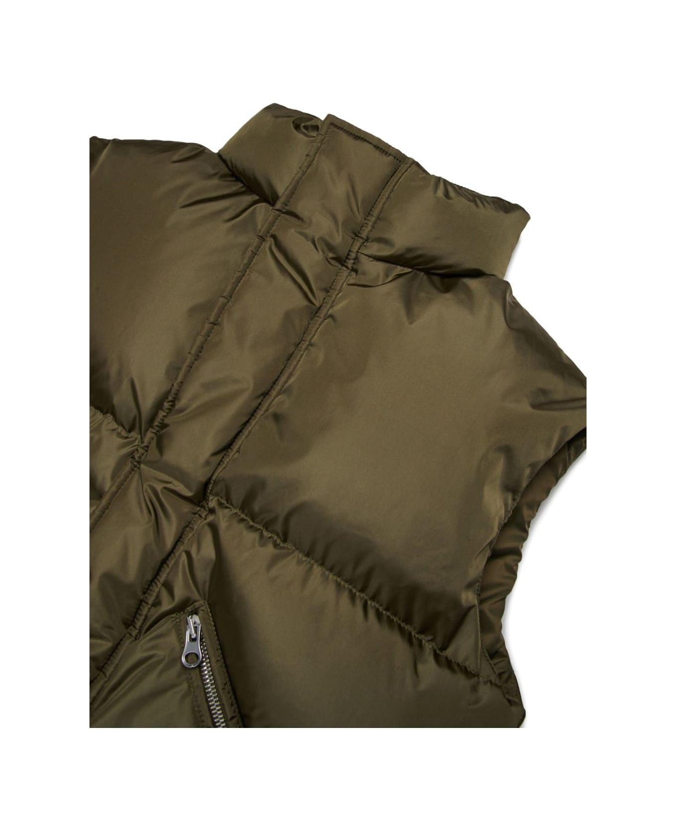 MM6 Maison Margiela Kids Numeric Graphic Vest - Green