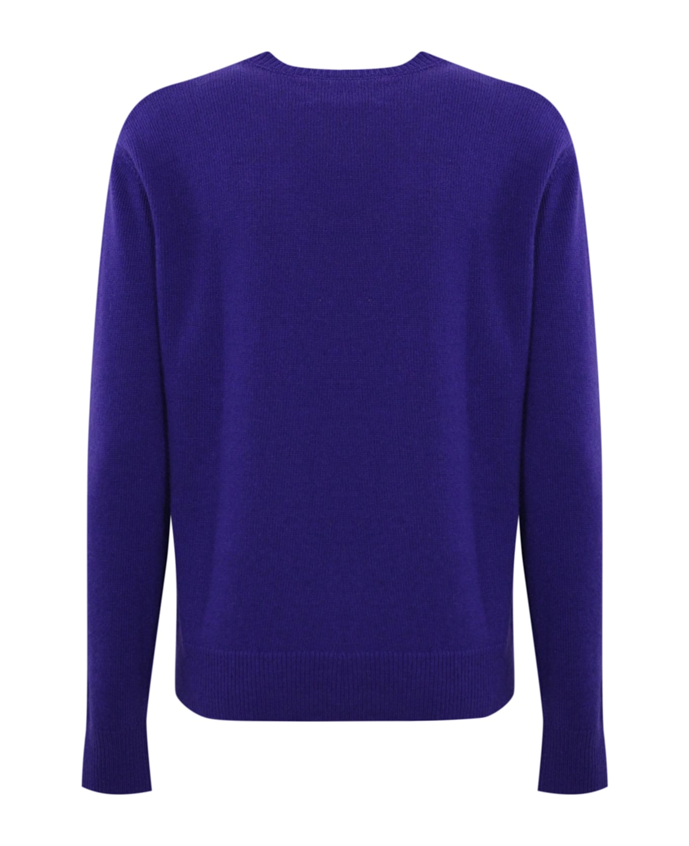 MC2 Saint Barth New Queen "permalosa" Sweater In Wool Blend - Viola